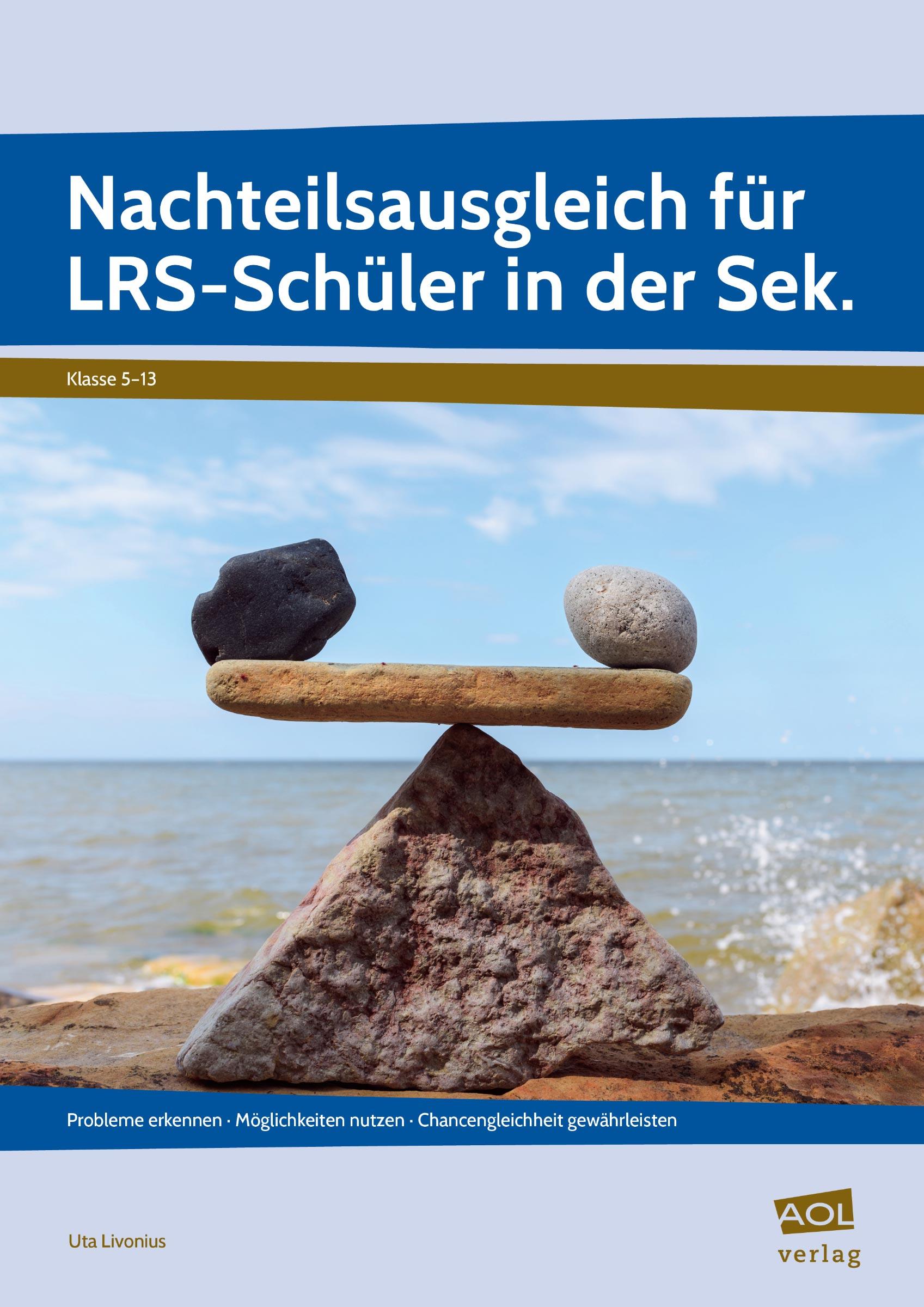 Vorderes Coverbild Nachteilsausgleich für LRS-Schüler in der Sek.