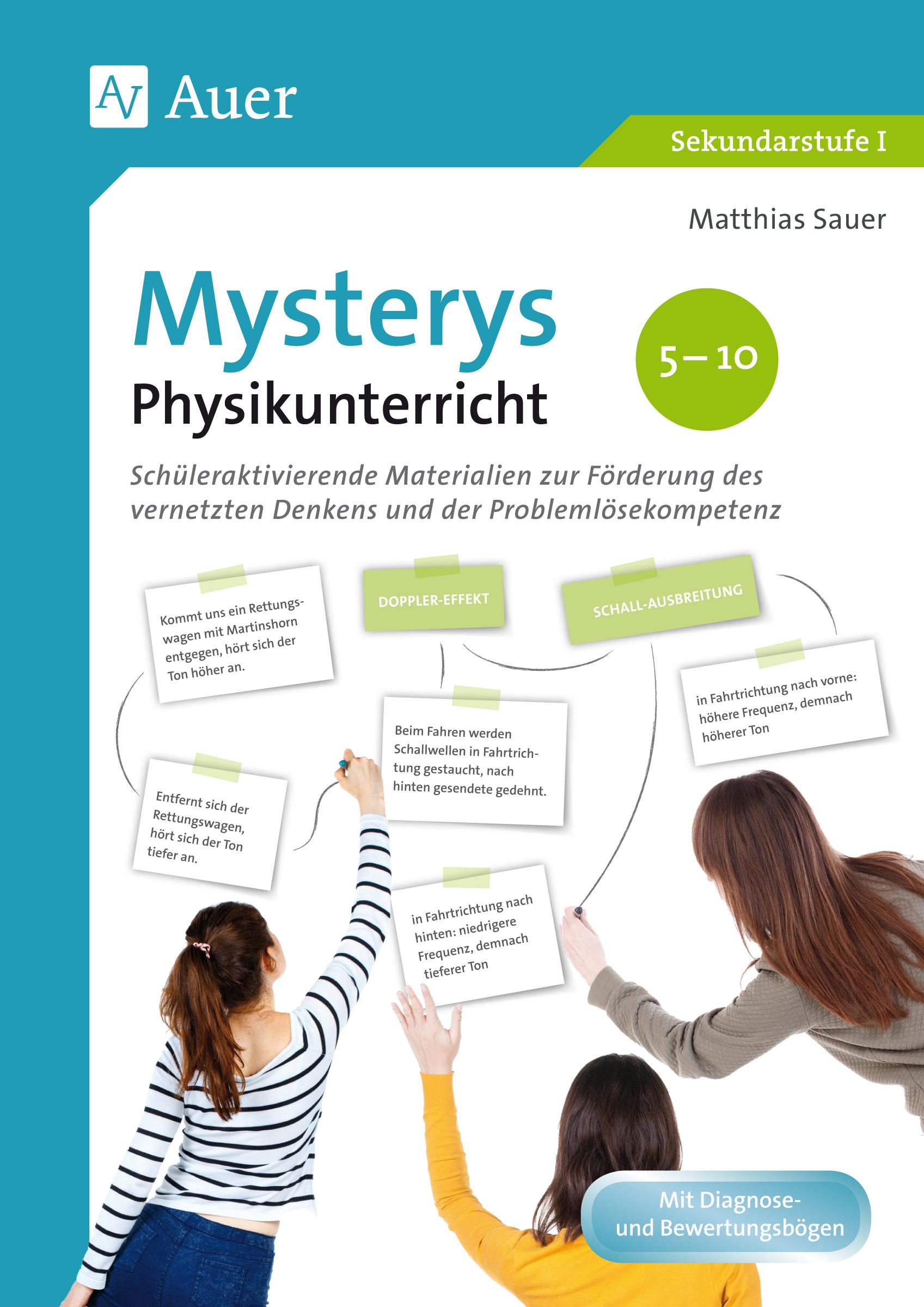 Vorderes Coverbild Mysterys Physikunterricht 5-10