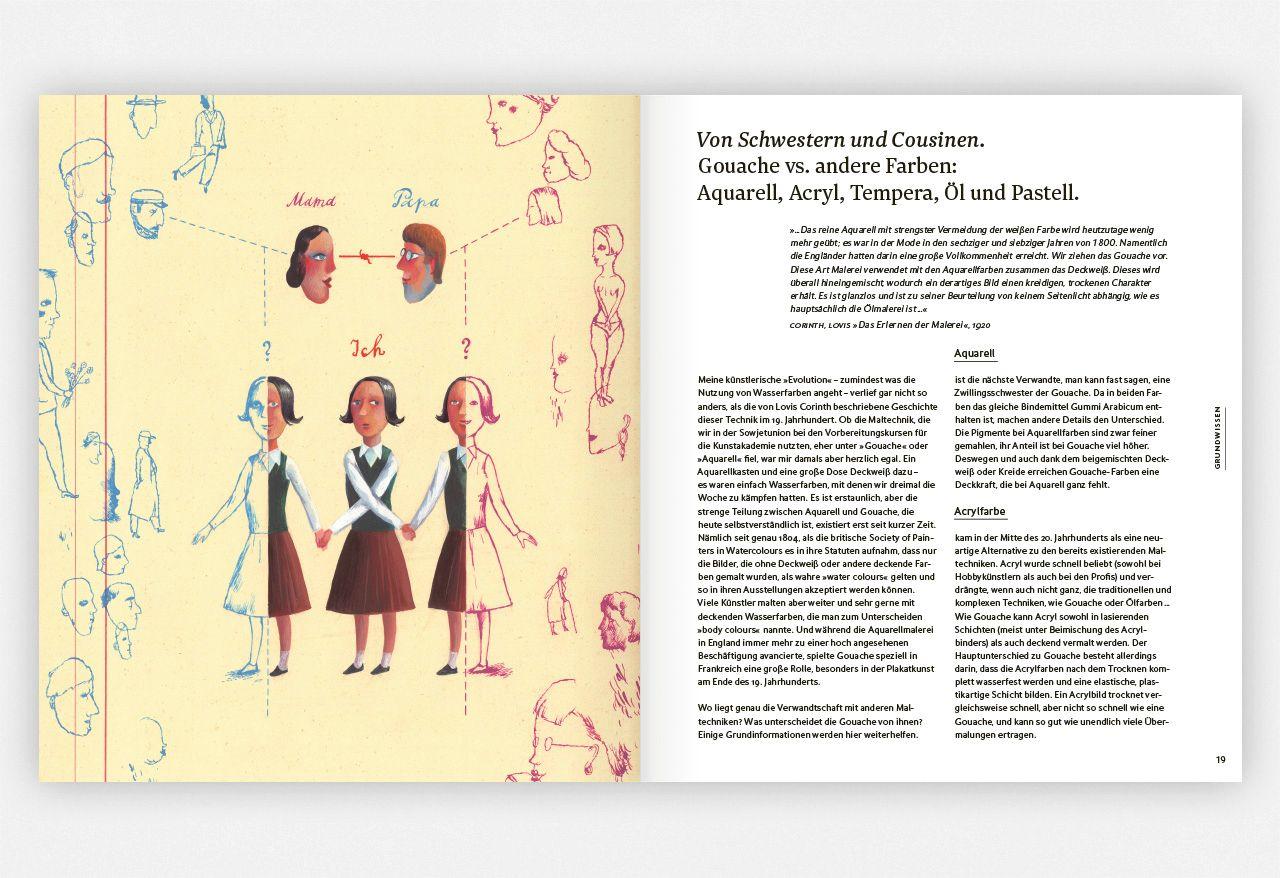 Beispielinhalt (Bild) Multitalent Gouache