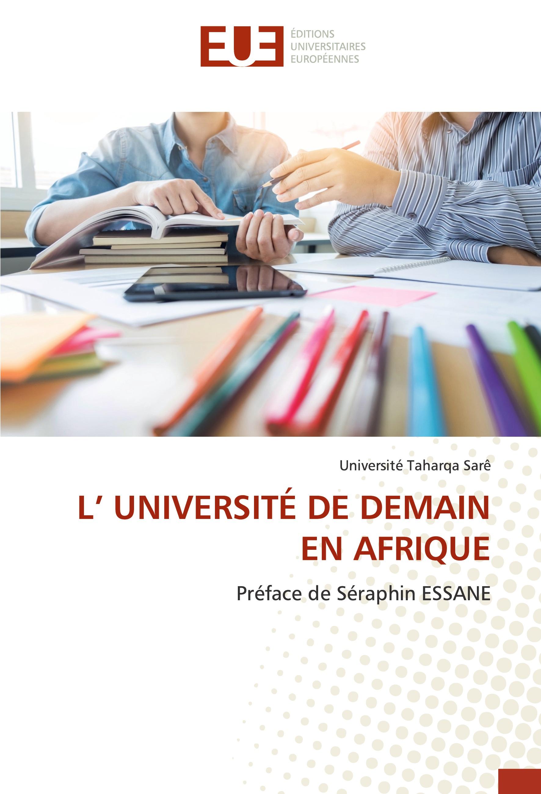 Vorderes Coverbild L' UNIVERSITÉ DE DEMAIN EN AFRIQUE