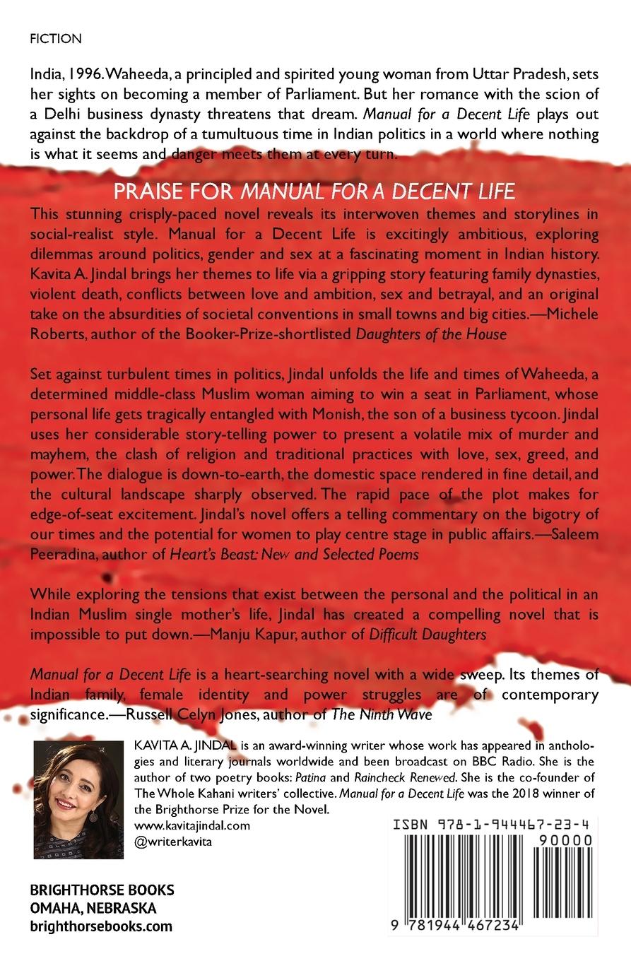 Rückseitencover Manual for a Decent Life