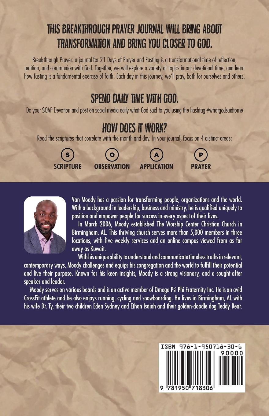 Rückseitencover Breakthrough Prayer