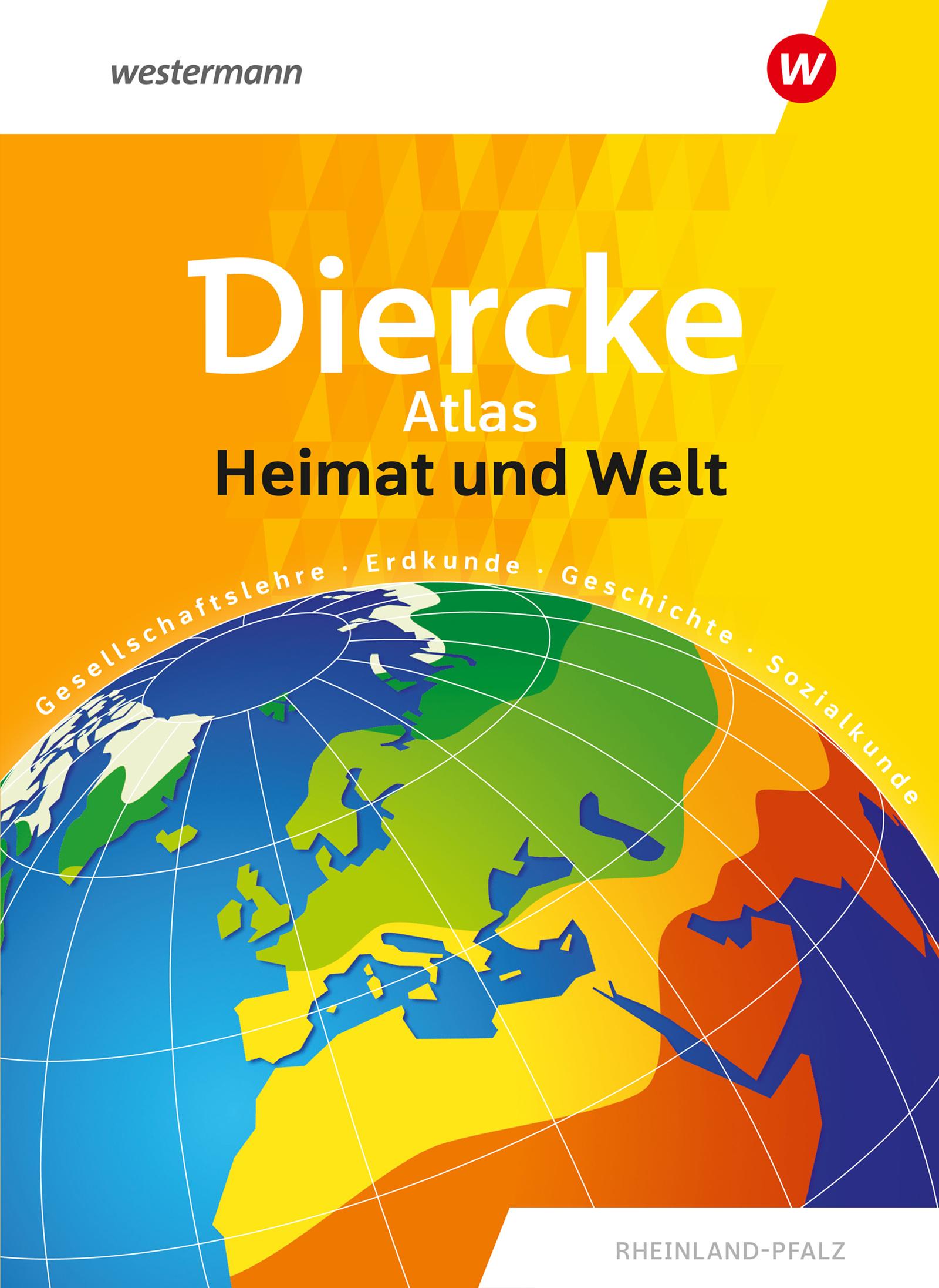 Vorderes Coverbild Heimat und Welt Universalatlas. Rheinland-Pfalz