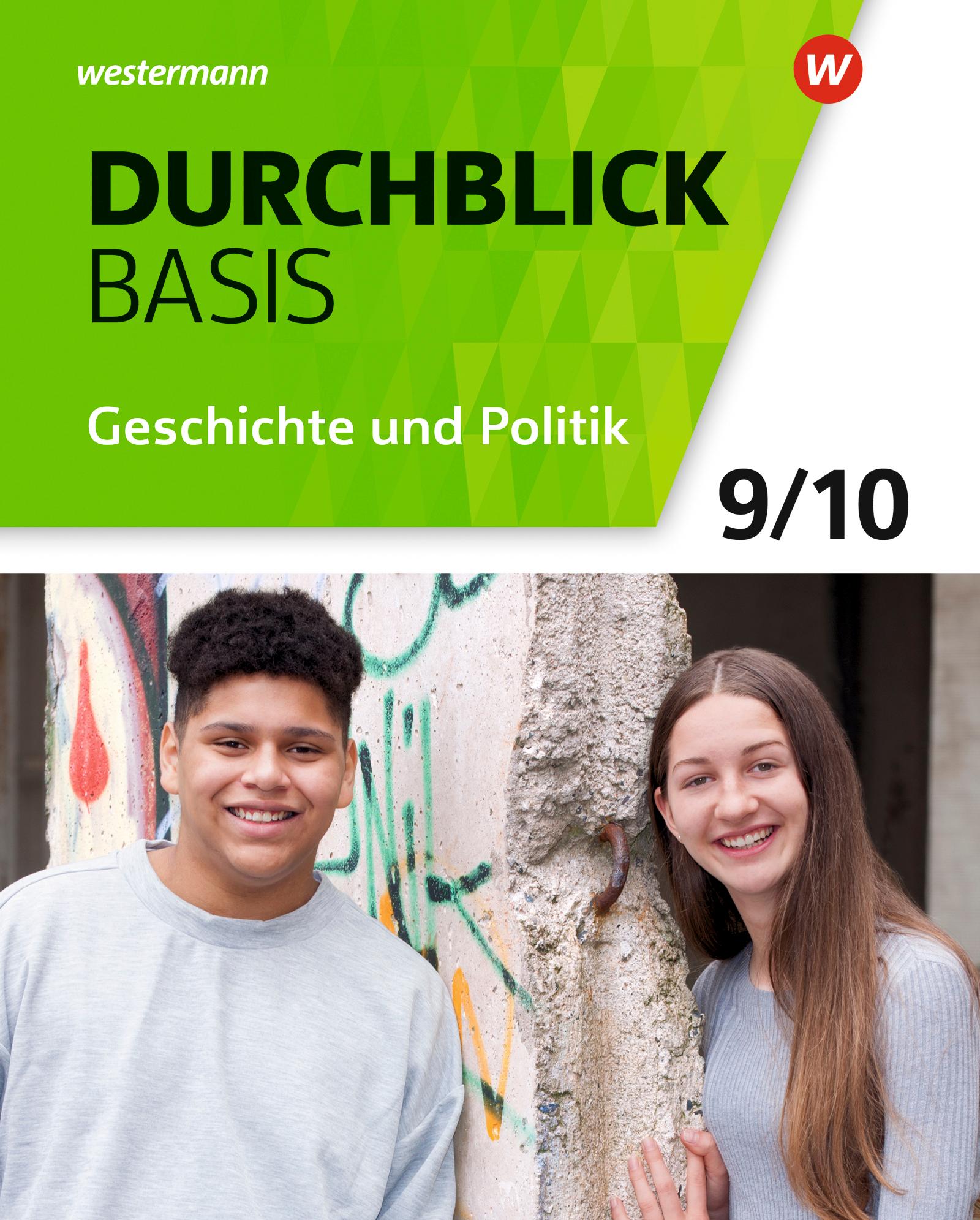 Vorderes Coverbild Durchblick Basis 9 / 10. Schulbuch. Geschichte und Politik. Niedersachsen