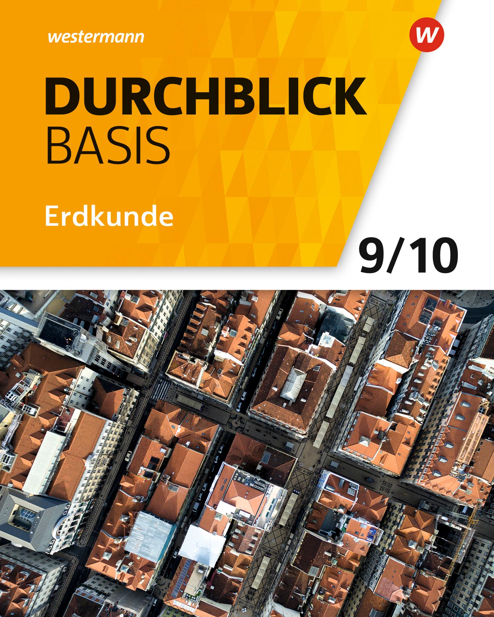 Vorderes Coverbild Durchblick Basis Erdkunde 9 / 10. Schulbuch. Niedersachsen