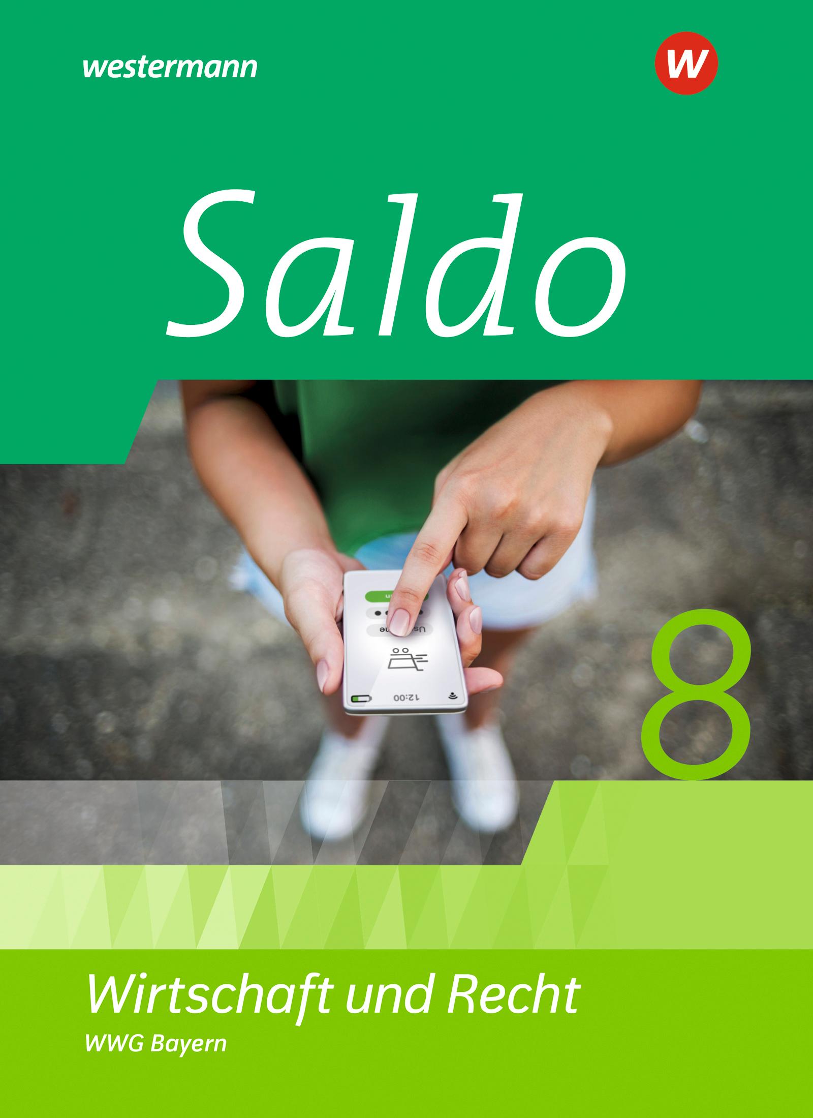 Vorderes Coverbild Saldo - Wirtschaft und Recht 8. Schulbuch. Für Wirtschaftsgymnasien in Bayern