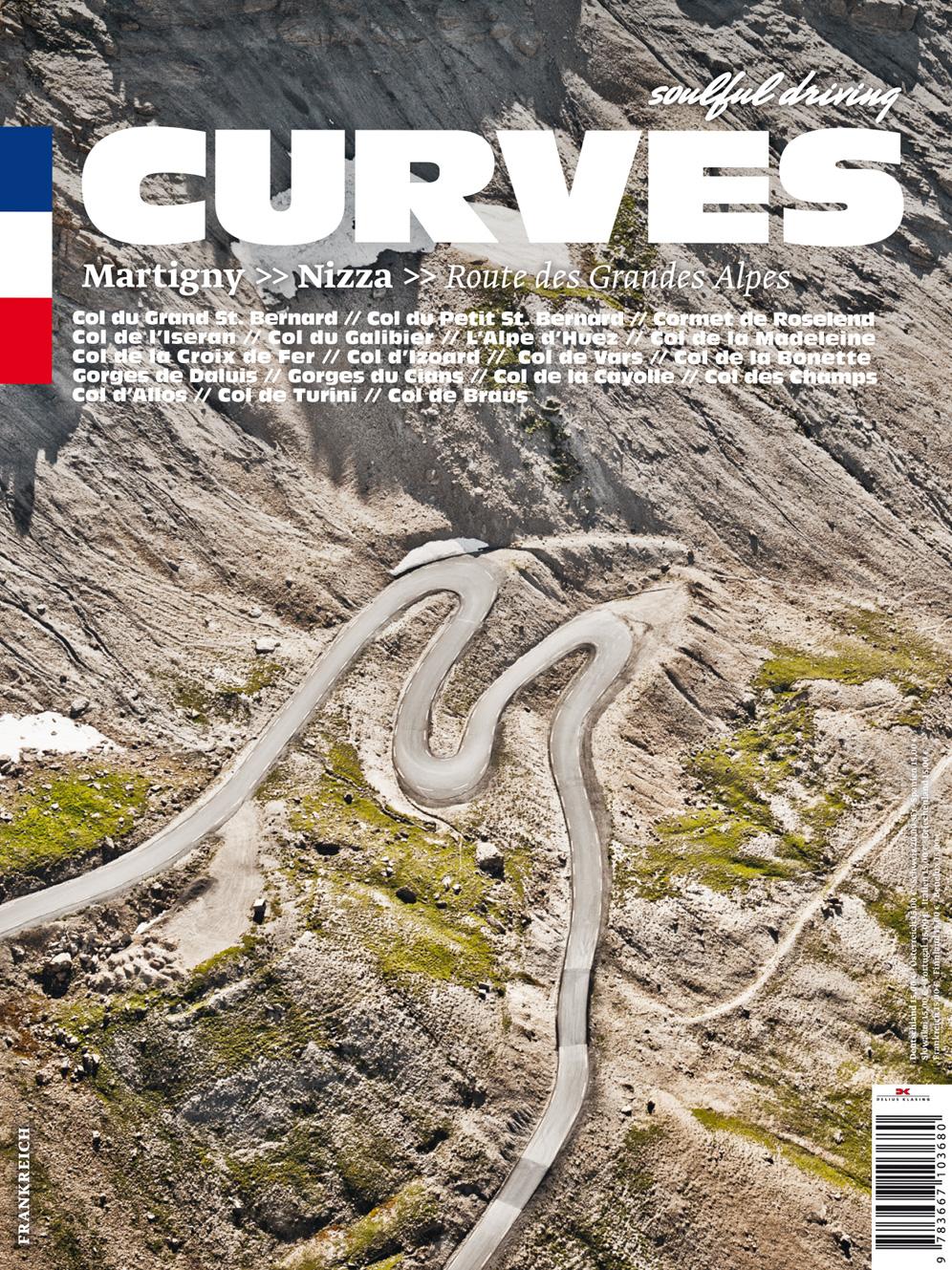Vorderes Coverbild CURVES 1. Frankreich