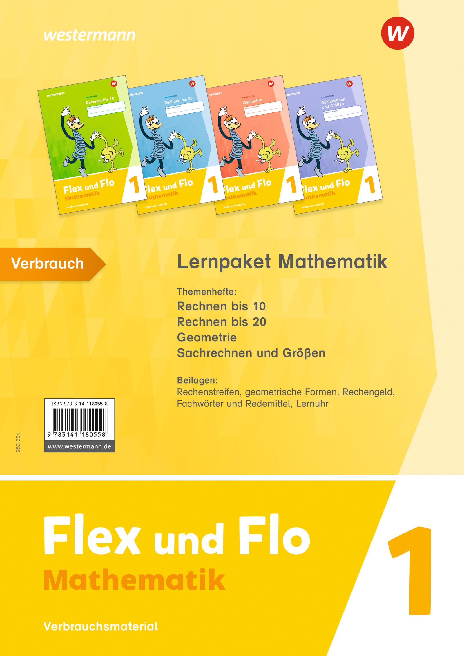 Vorderes Coverbild Flex und Flo. Themenhefte 1 Paket