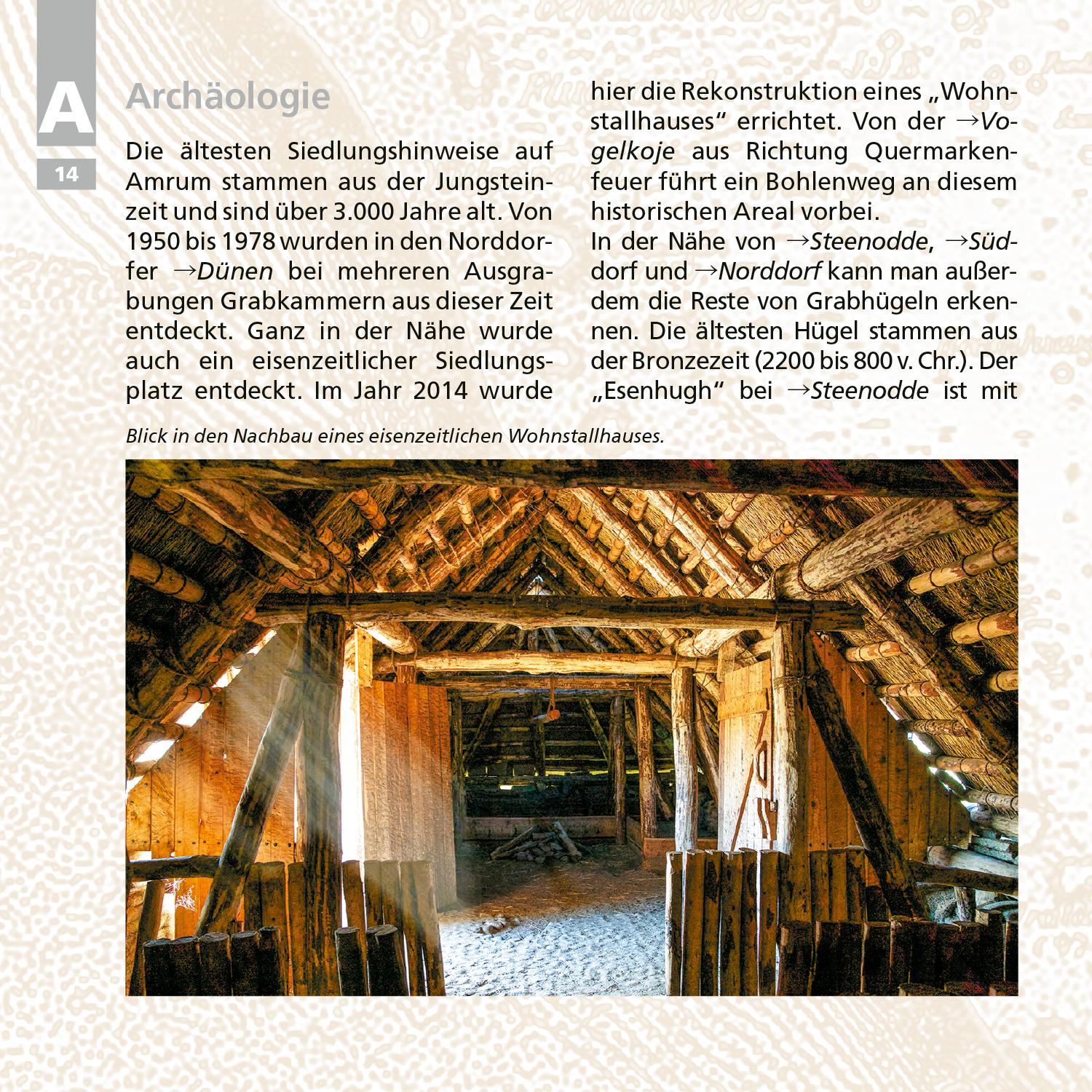 Beispielinhalt (Bild) Kleines Amrum-ABC
