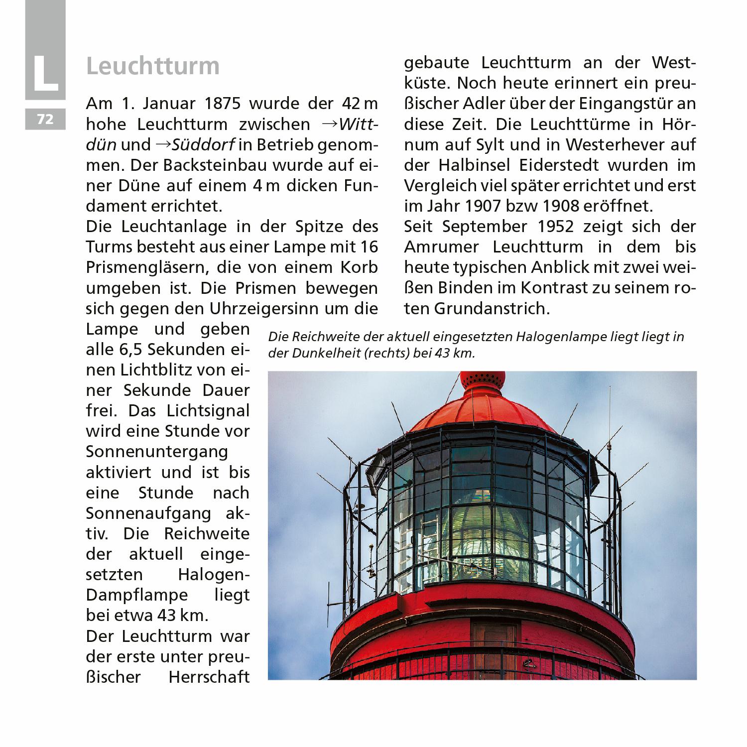 Beispielinhalt (Bild) Kleines Amrum-ABC