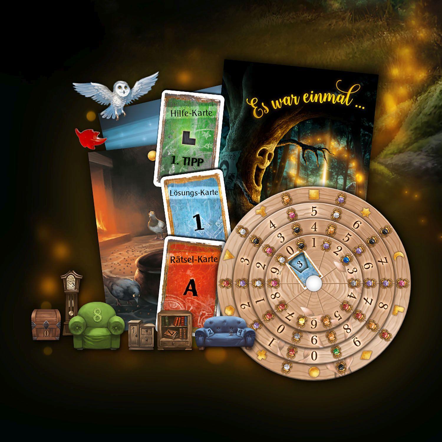 Beispielinhalt (Bild) EXIT® - Das Spiel: Der verwunschene Wald