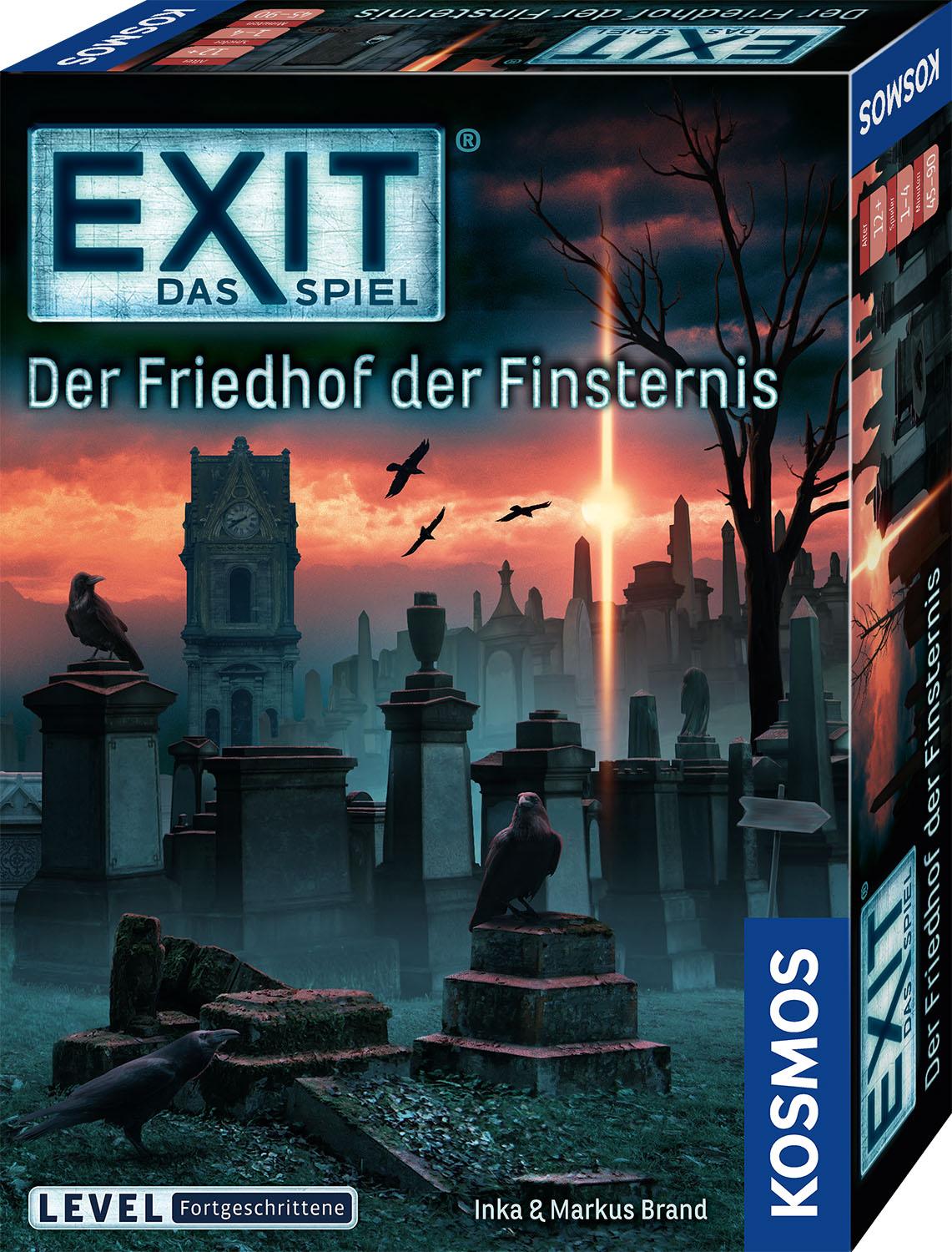 Vorderes Coverbild EXIT® - Das Spiel: Der Friedhof der Finsternis