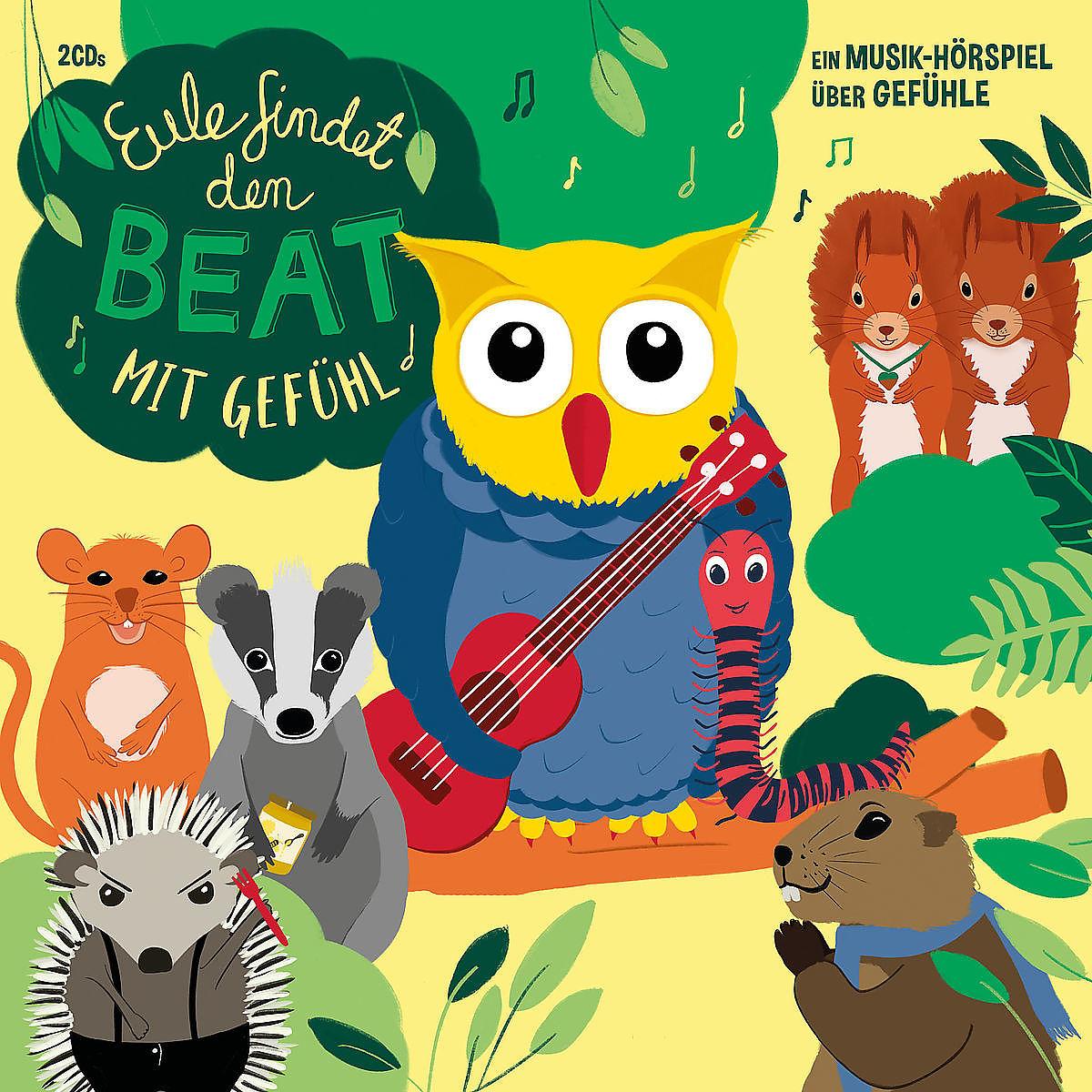 Vorderes Coverbild Eule findet den Beat - mit Gefühl (Musik-Hörspiel)
