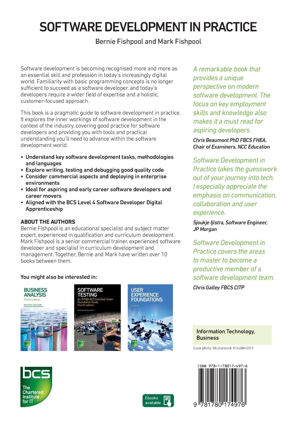 Rückseitencover Software Development in Practice