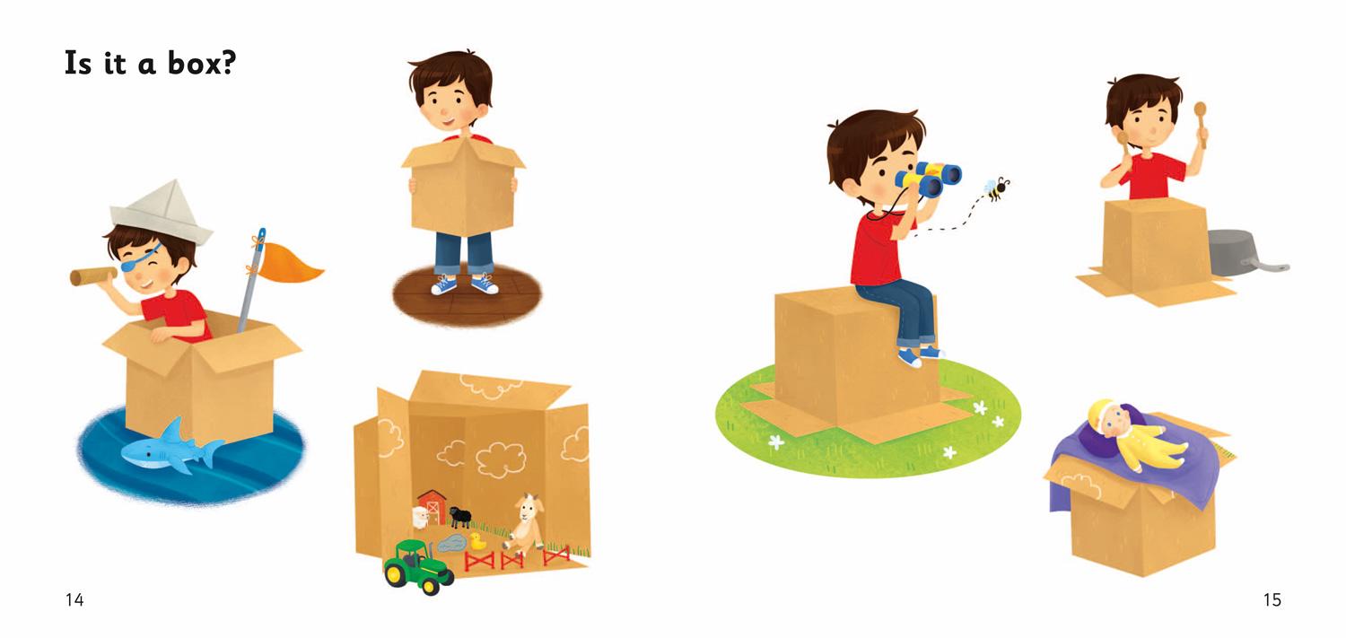 Beispielinhalt (Bild) Lee and the Box