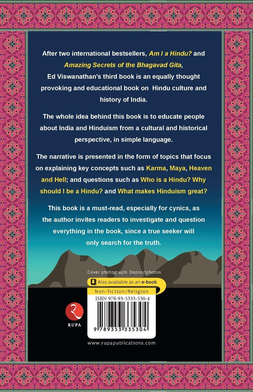 Rückseitencover Amazing Secrets of Hinduism - Demy (PB) - 1st