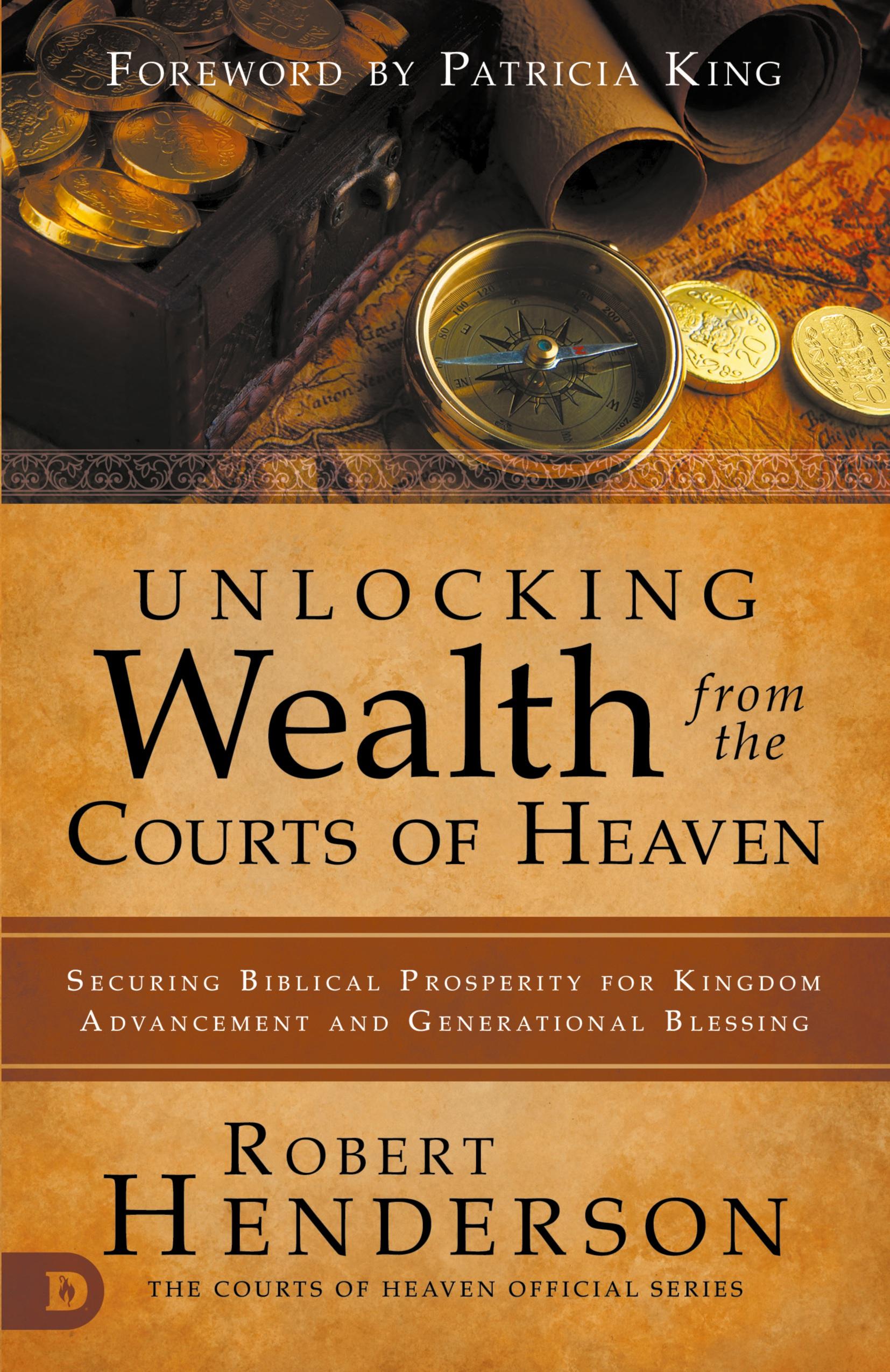 Vorderes Coverbild Unlocking Wealth from the Courts of Heaven
