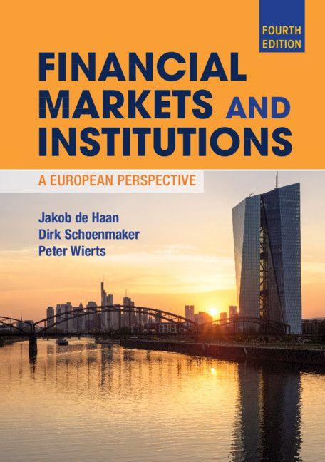 Vorderes Coverbild Financial Markets and Institutions