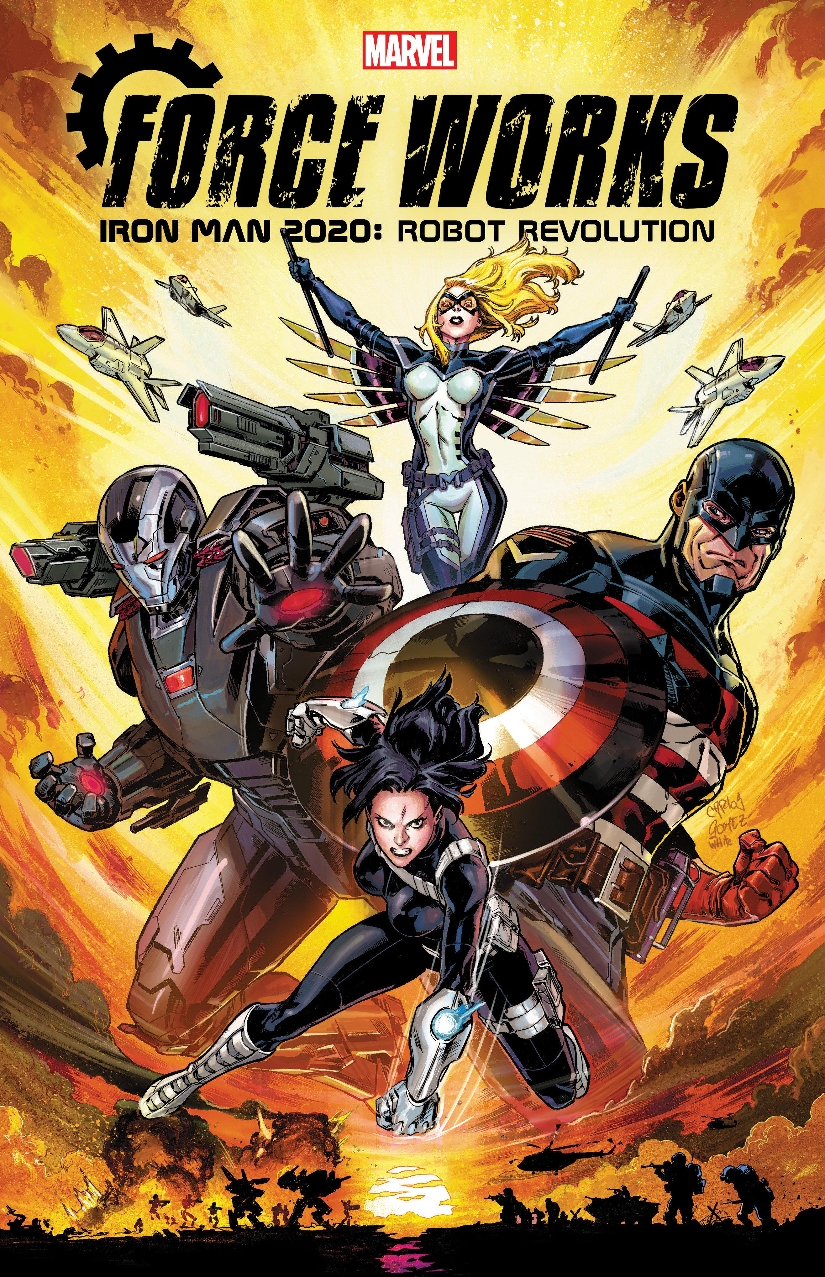 Vorderes Coverbild Iron Man 2020: Robot Revolution - Force Works