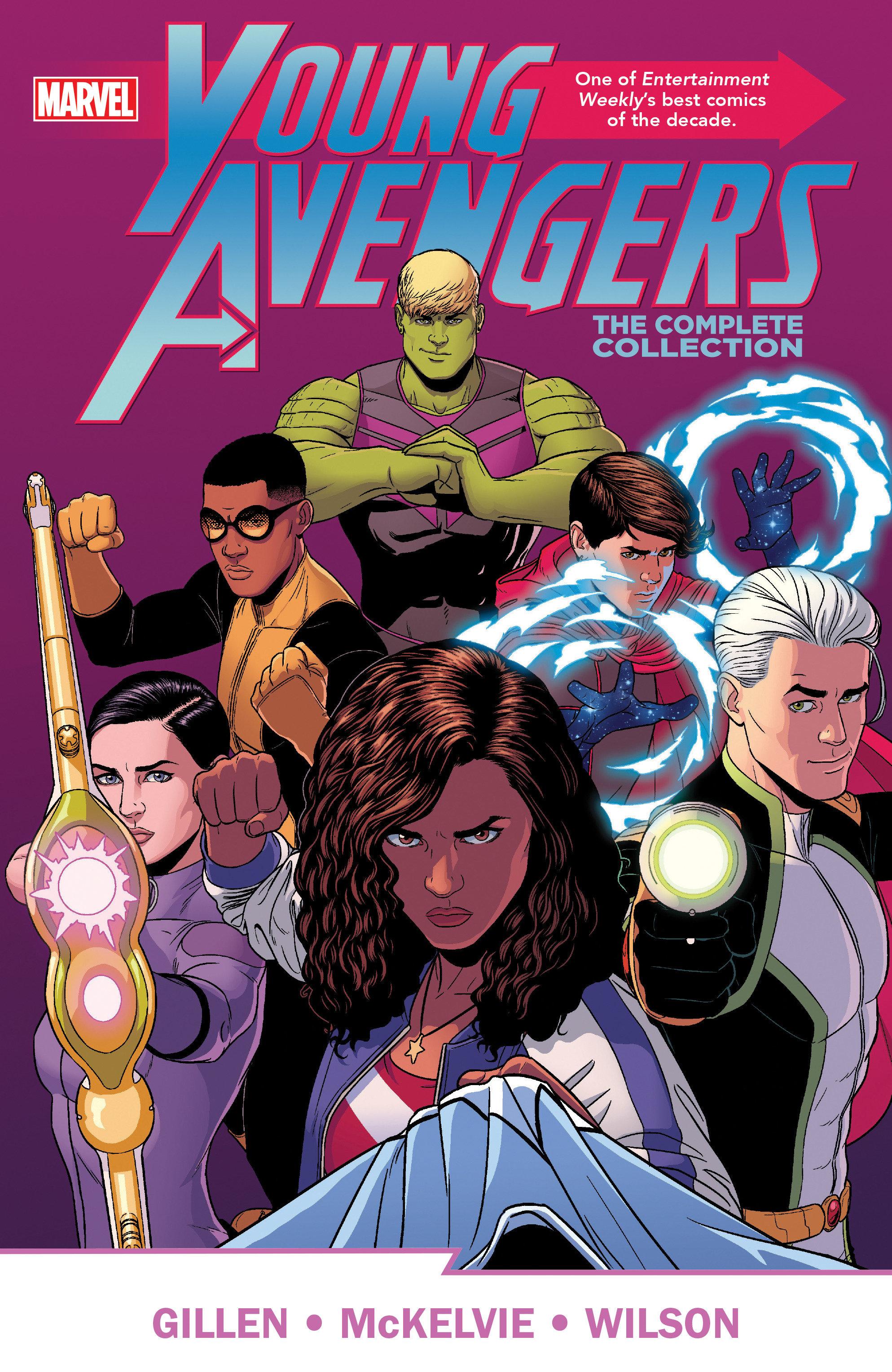 Vorderes Coverbild Young Avengers by Gillen & McKelvie: The Complete Collection