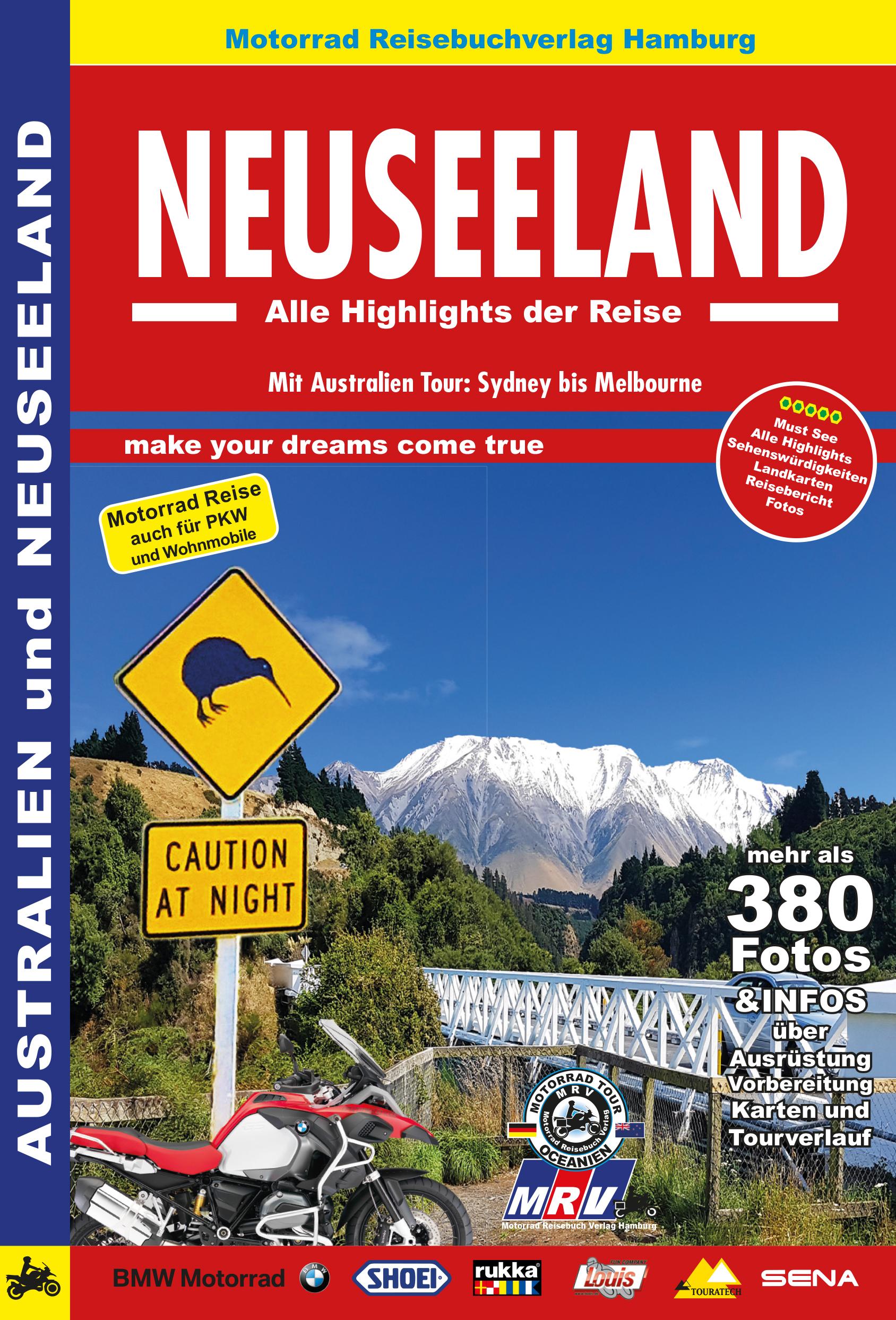 Vorderes Coverbild Neuseeland, Alle Highlights der Reise