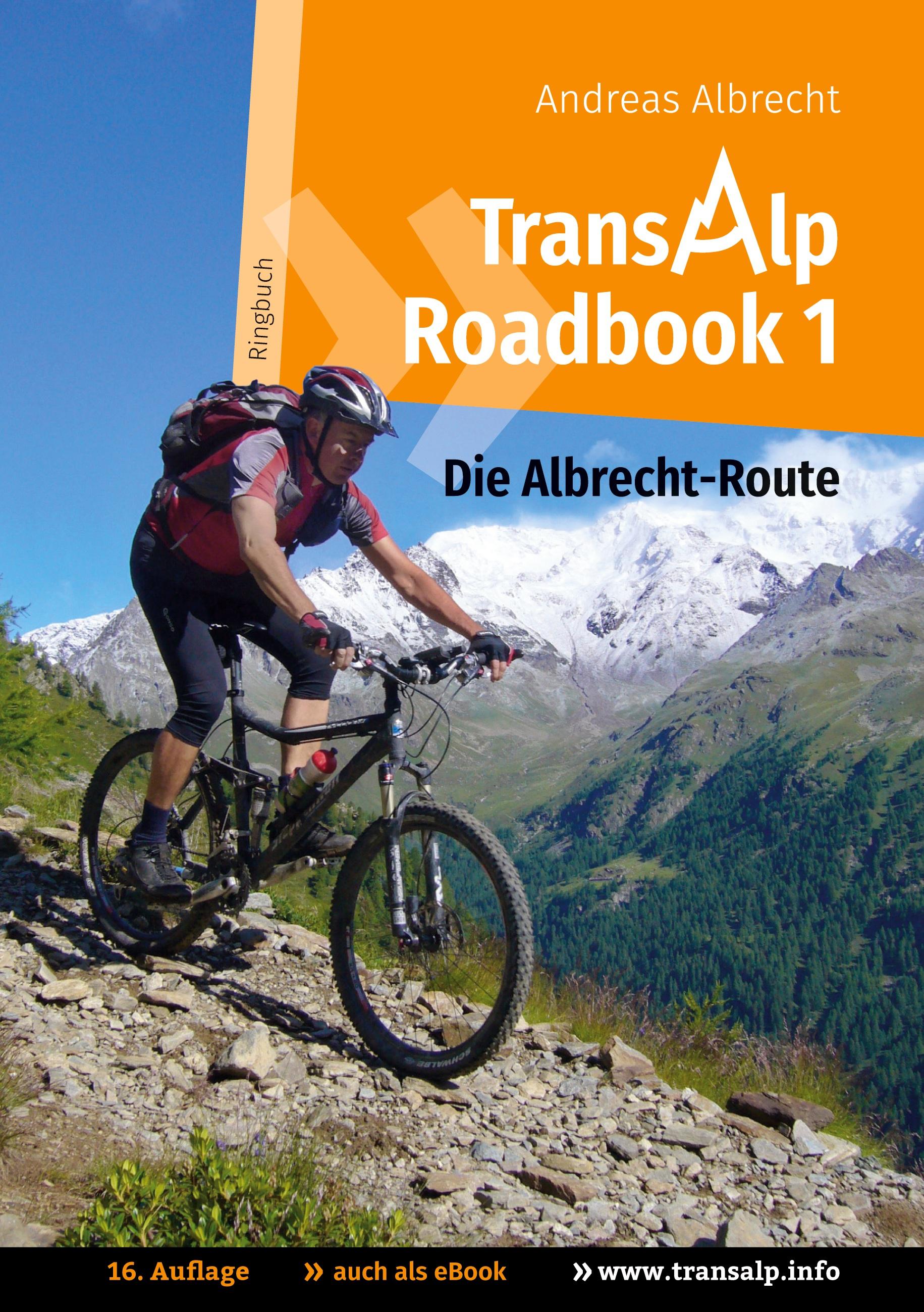 Vorderes Coverbild Transalp Roadbook 1: Die Albrecht-Route