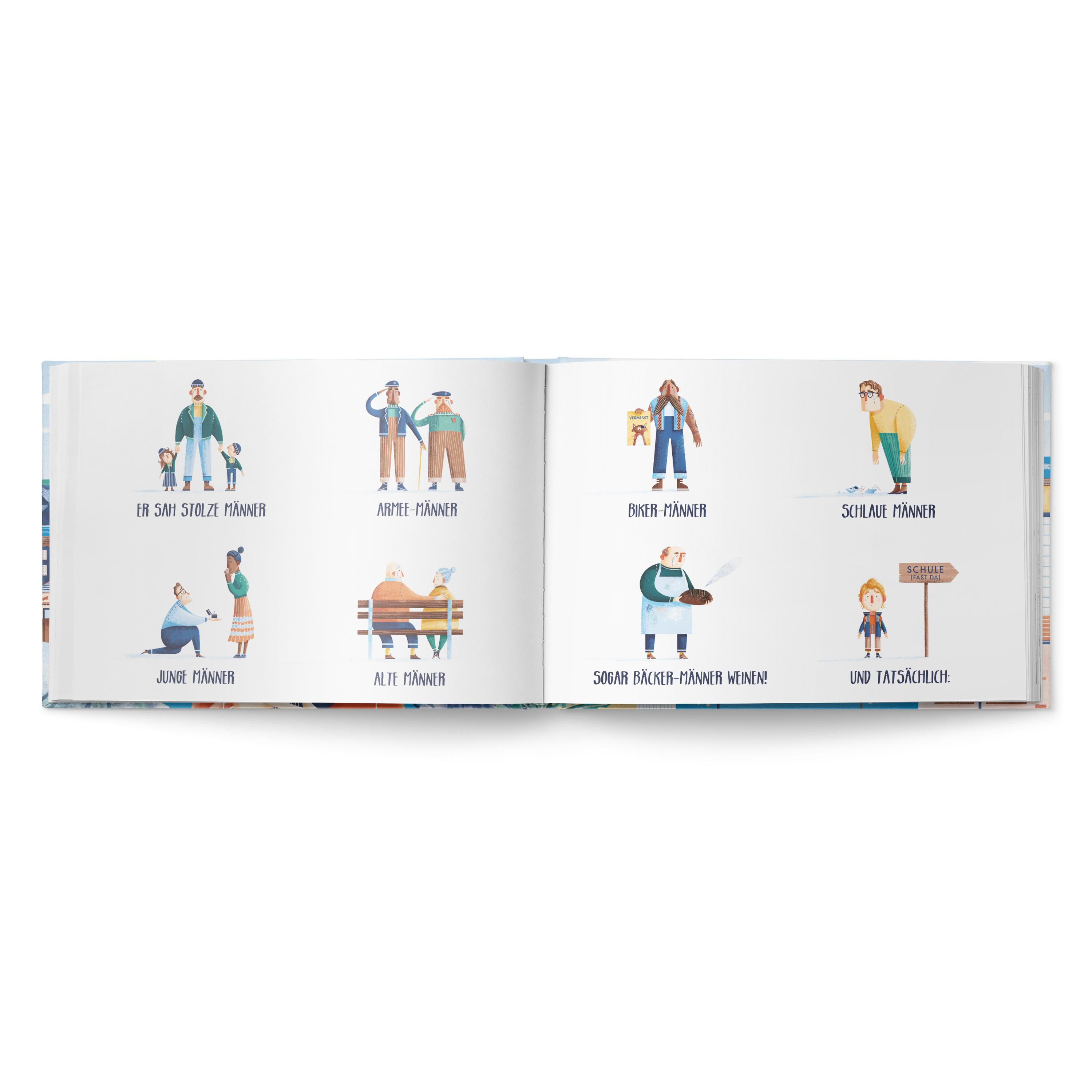 Beispielinhalt (Bild) Männer weinen