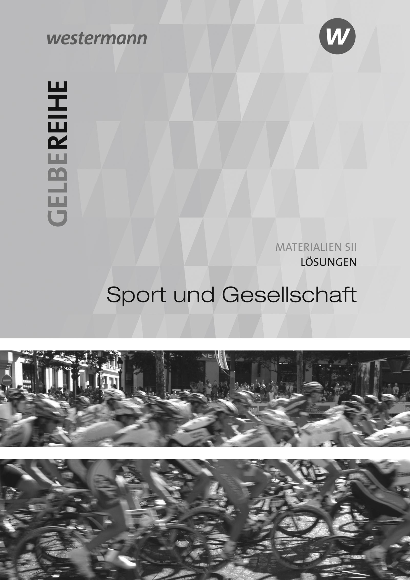 Vorderes Coverbild Sport und Gesellschaft. Lösungen
