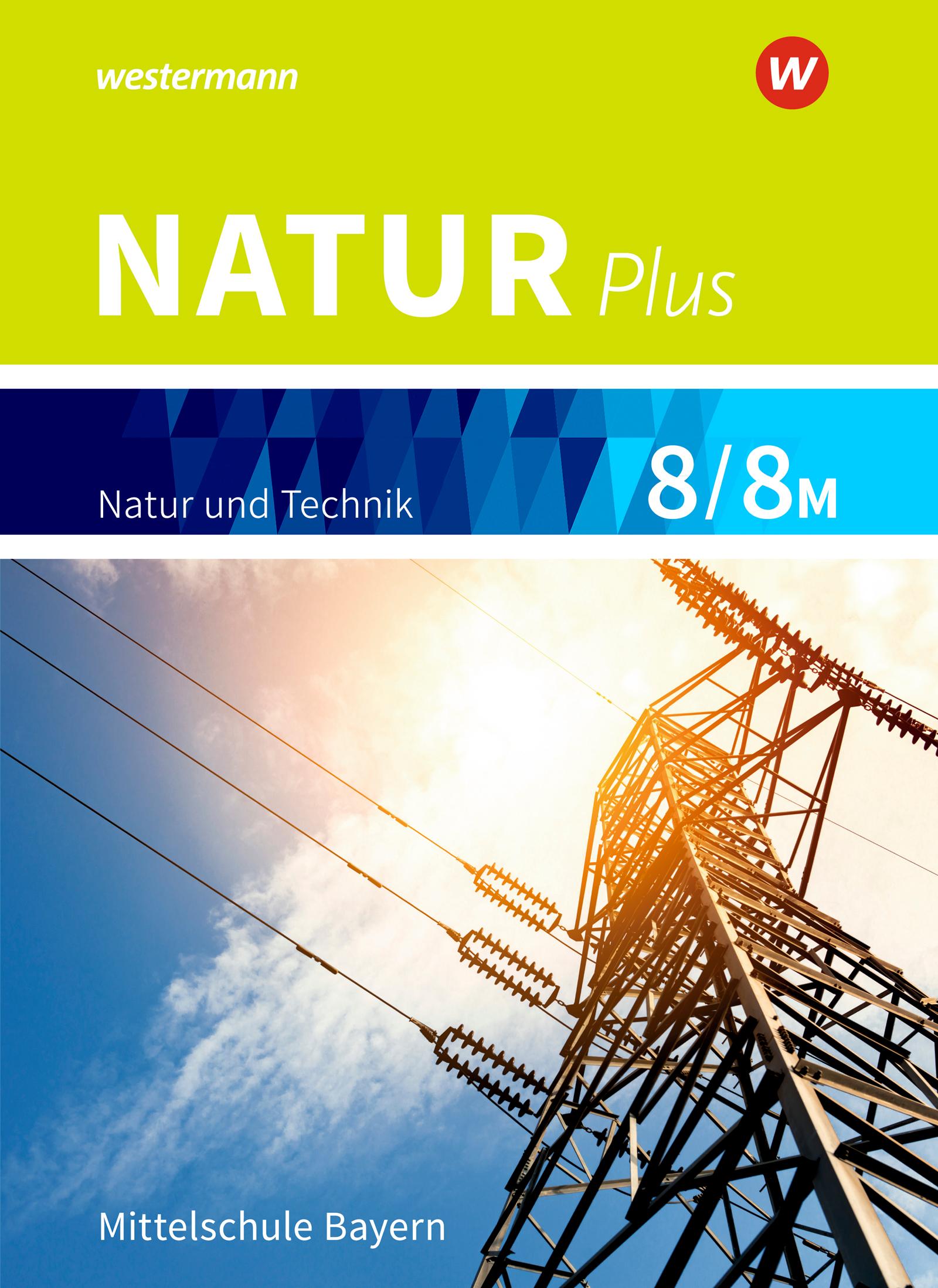 Vorderes Coverbild Natur plus 8 / 8M. Schulbuch. Bayern