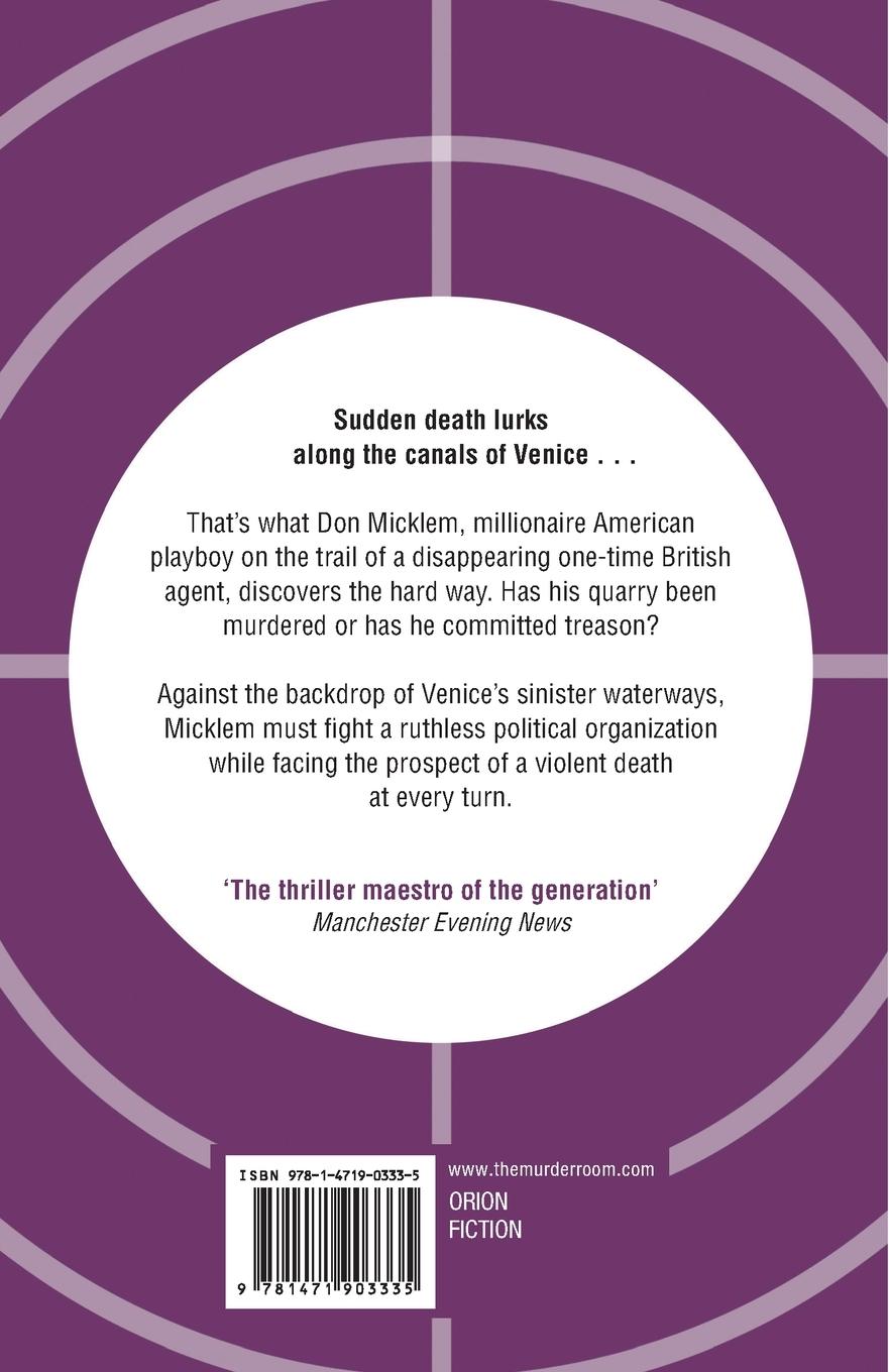 Rückseitencover Mission to Venice