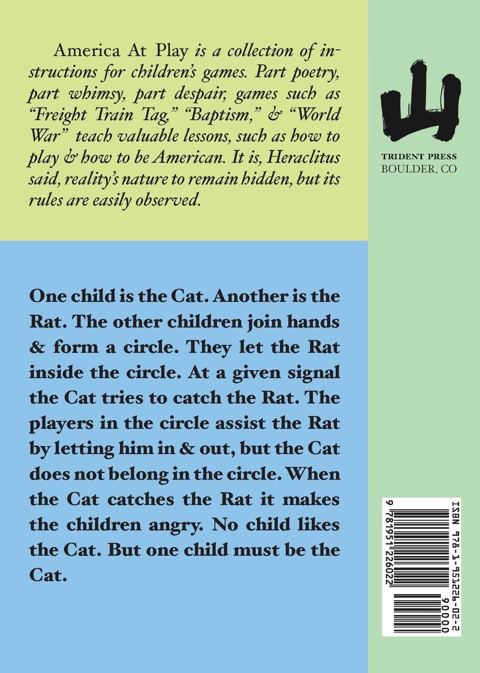 Rückseitencover America At Play