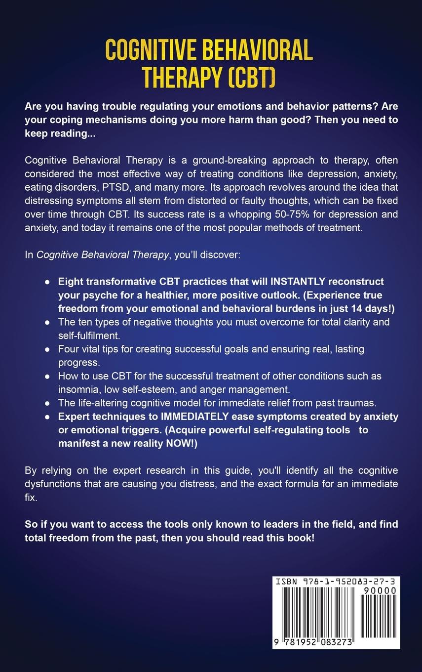 Rückseitencover Cognitive Behavioral Therapy (CBT)