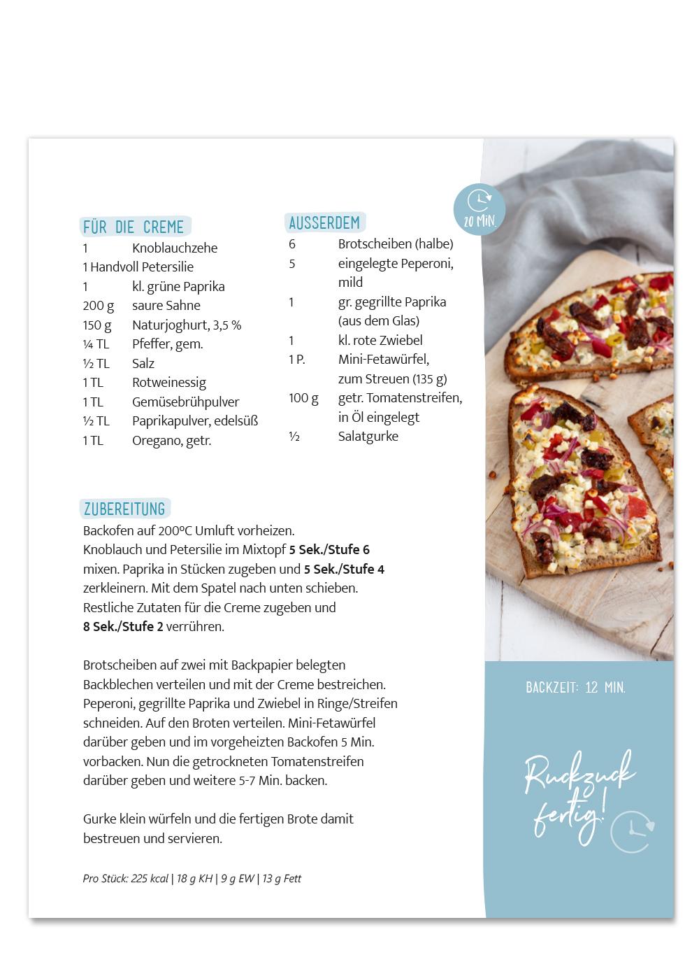 Beispielinhalt (Bild) BROTZEIT = die schönste Zeit!