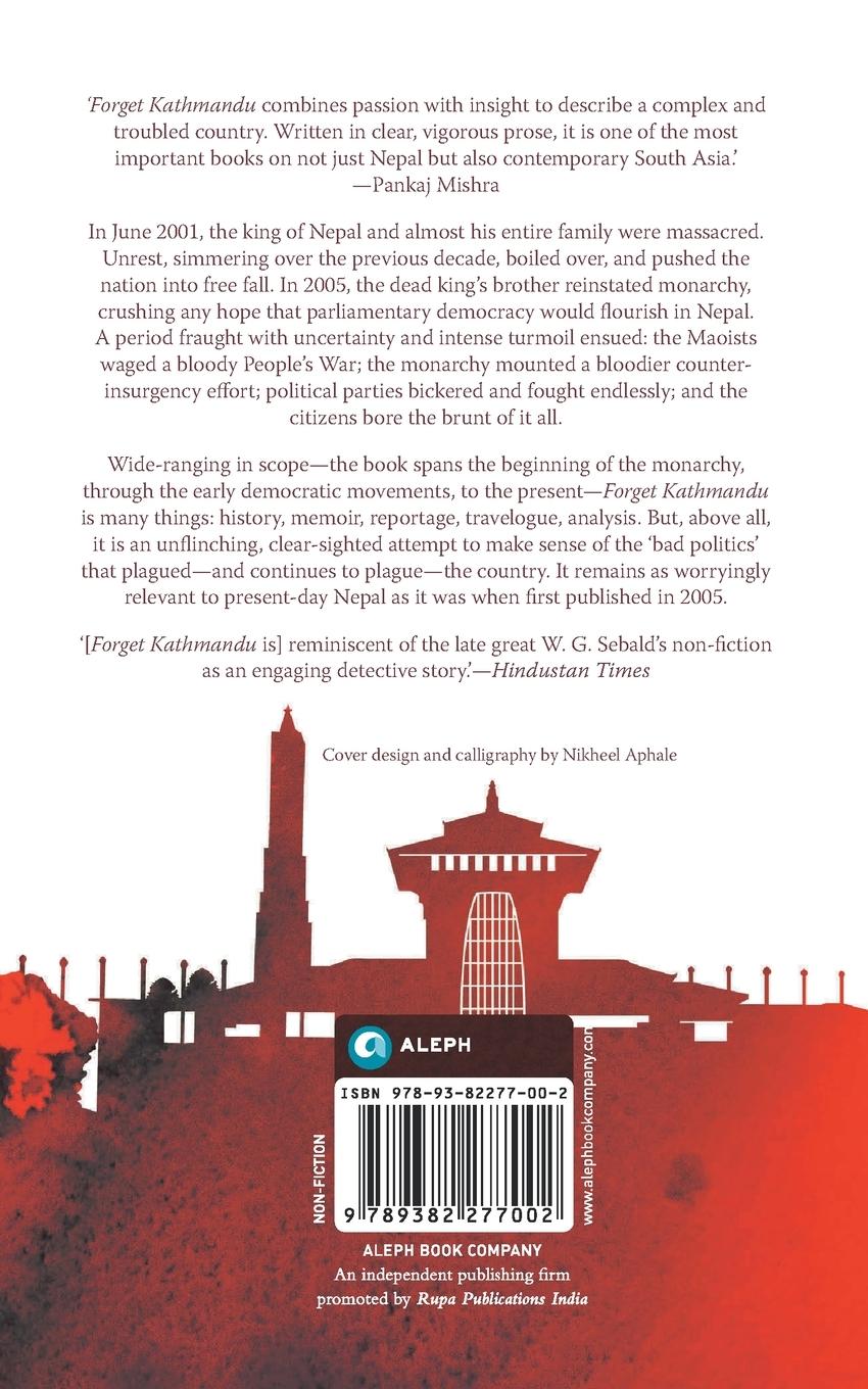 Rückseitencover Forget Kathmandu