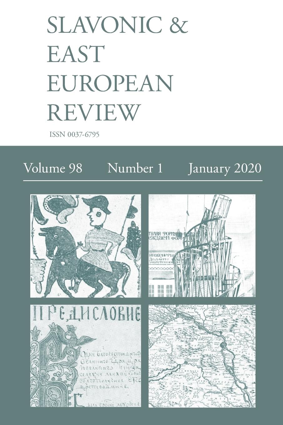 Vorderes Coverbild Slavonic & East European Review (98