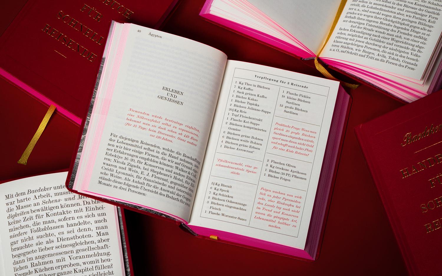 Beispielinhalt (Bild) Baedeker's Handbuch für Schnellreisende