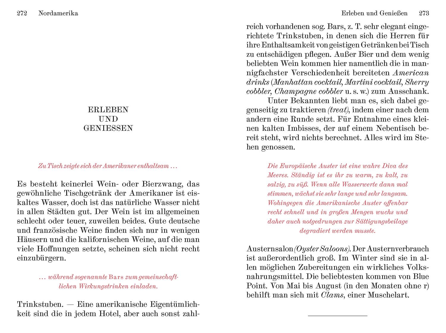 Beispielinhalt (Bild) Baedeker's Handbuch für Schnellreisende