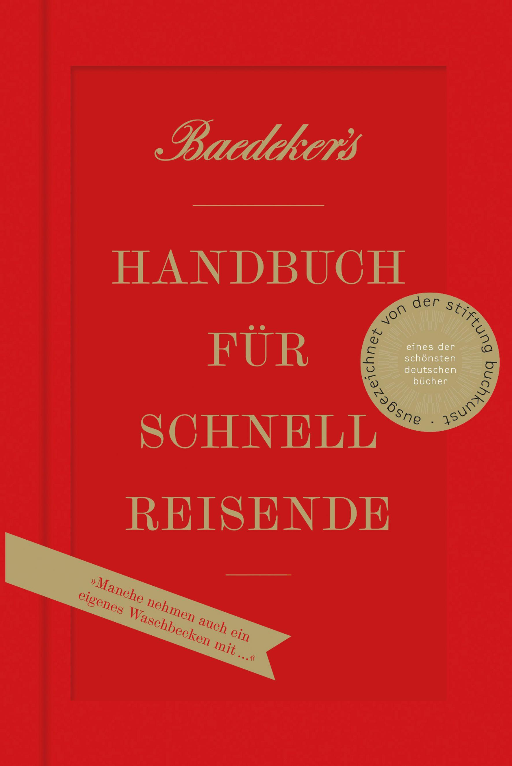 Vorderes Coverbild Baedeker's Handbuch für Schnellreisende