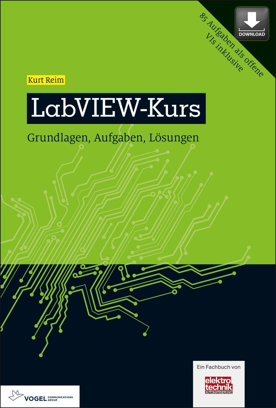 Vorderes Coverbild LabVIEW-Kurs