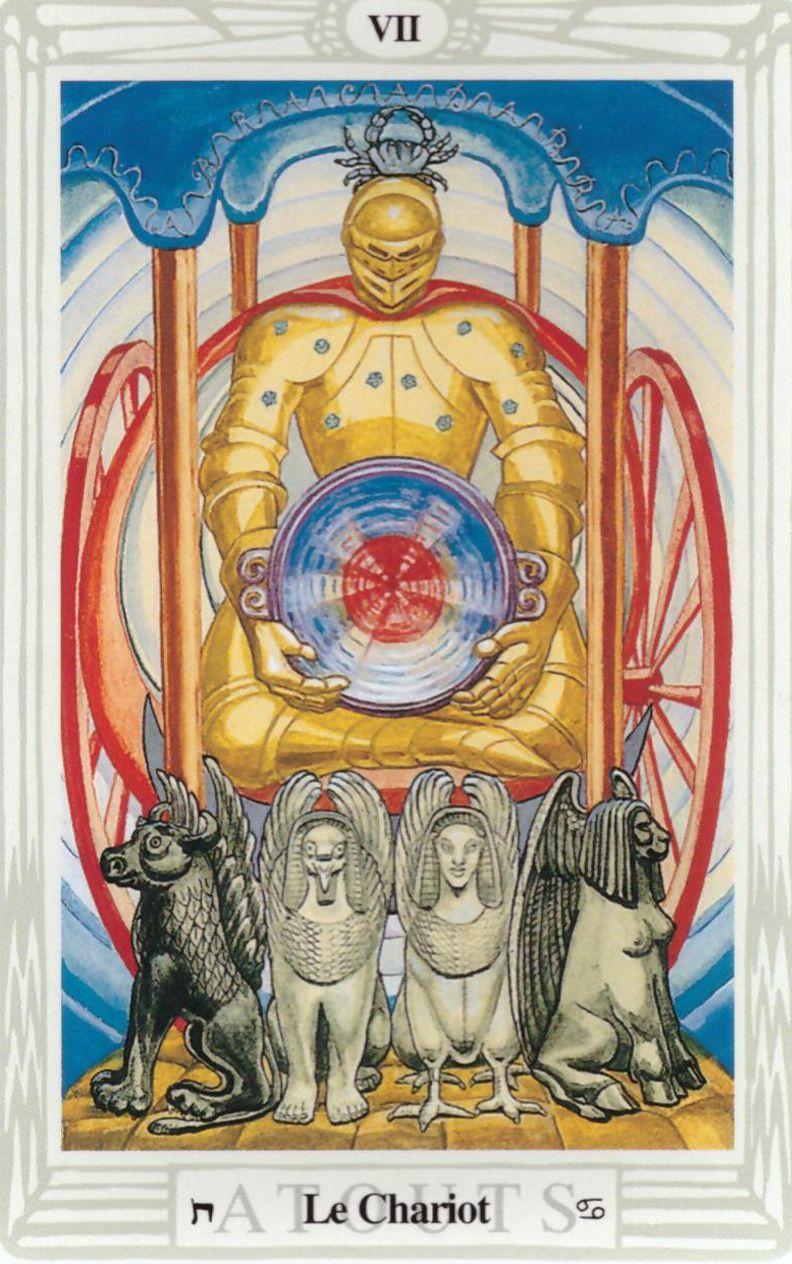 Beispielinhalt (Bild) Le Tarot Thoth par Aleister Crowley FR