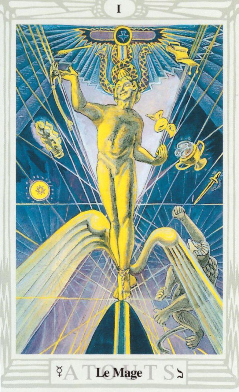 Beispielinhalt (Bild) Le Tarot Thoth par Aleister Crowley FR