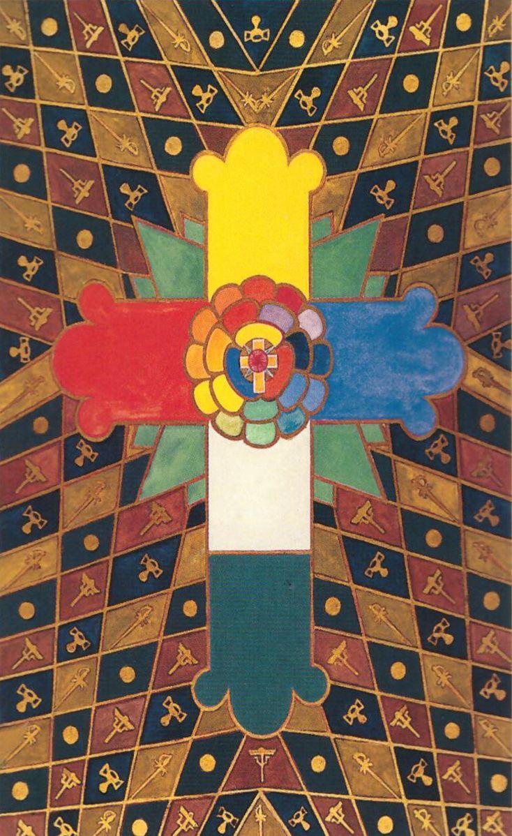 Beispielinhalt (Bild) Le Tarot Thoth par Aleister Crowley FR