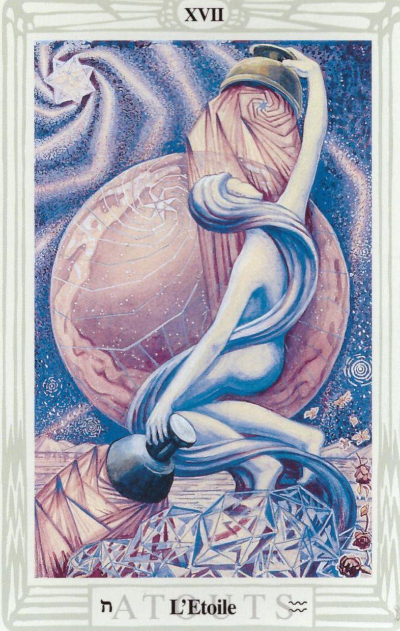 Beispielinhalt (Bild) Le Tarot Thoth par Aleister Crowley FR