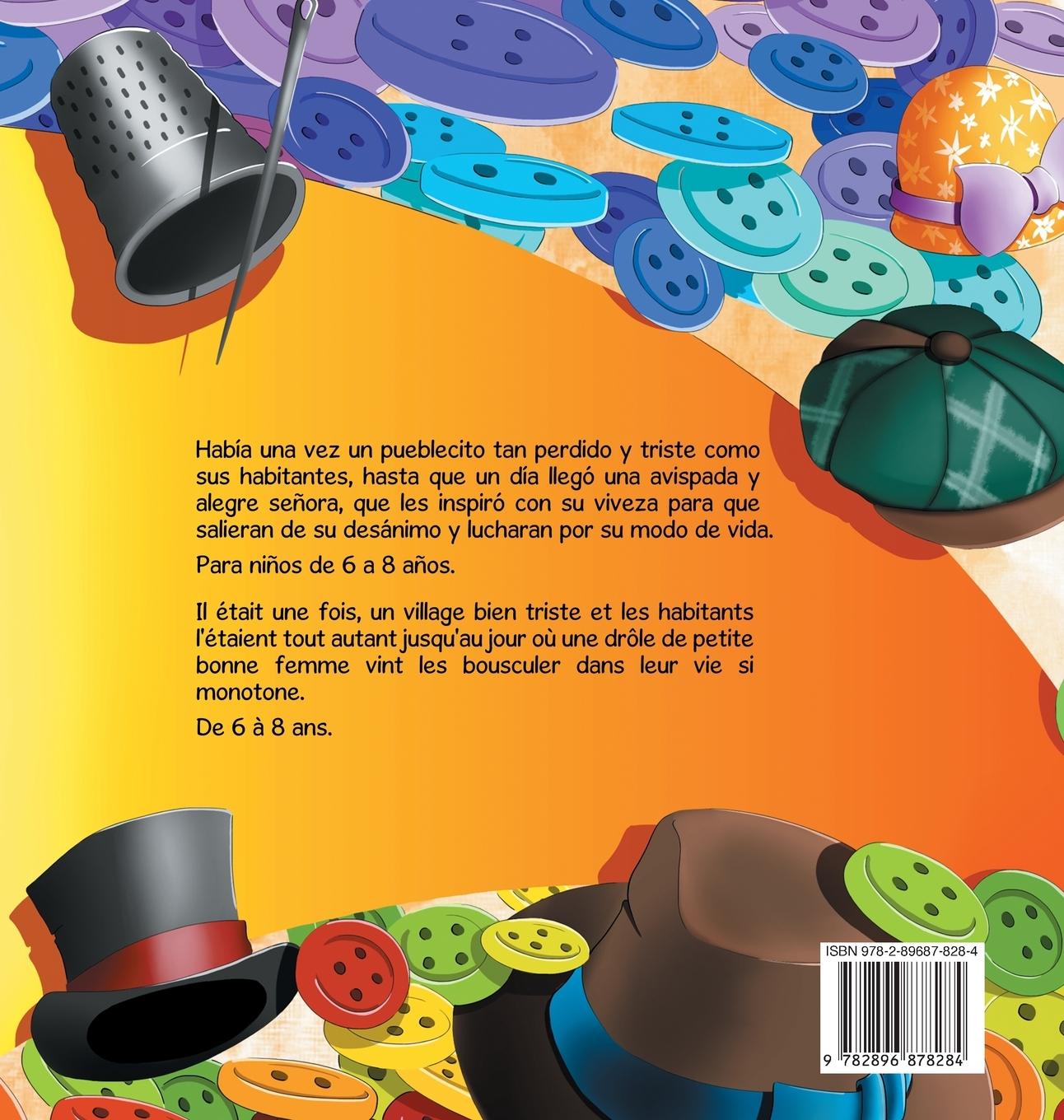 Rückseitencover Los Fabulosos Sombreros de Margot - Les Fabuleux Chapeaux de Margaux