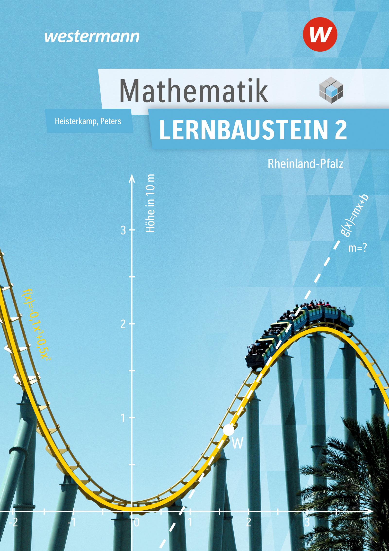 Vorderes Coverbild Mathematik Lernbausteine 2. Schulbuch. Rheinland-Pfalz