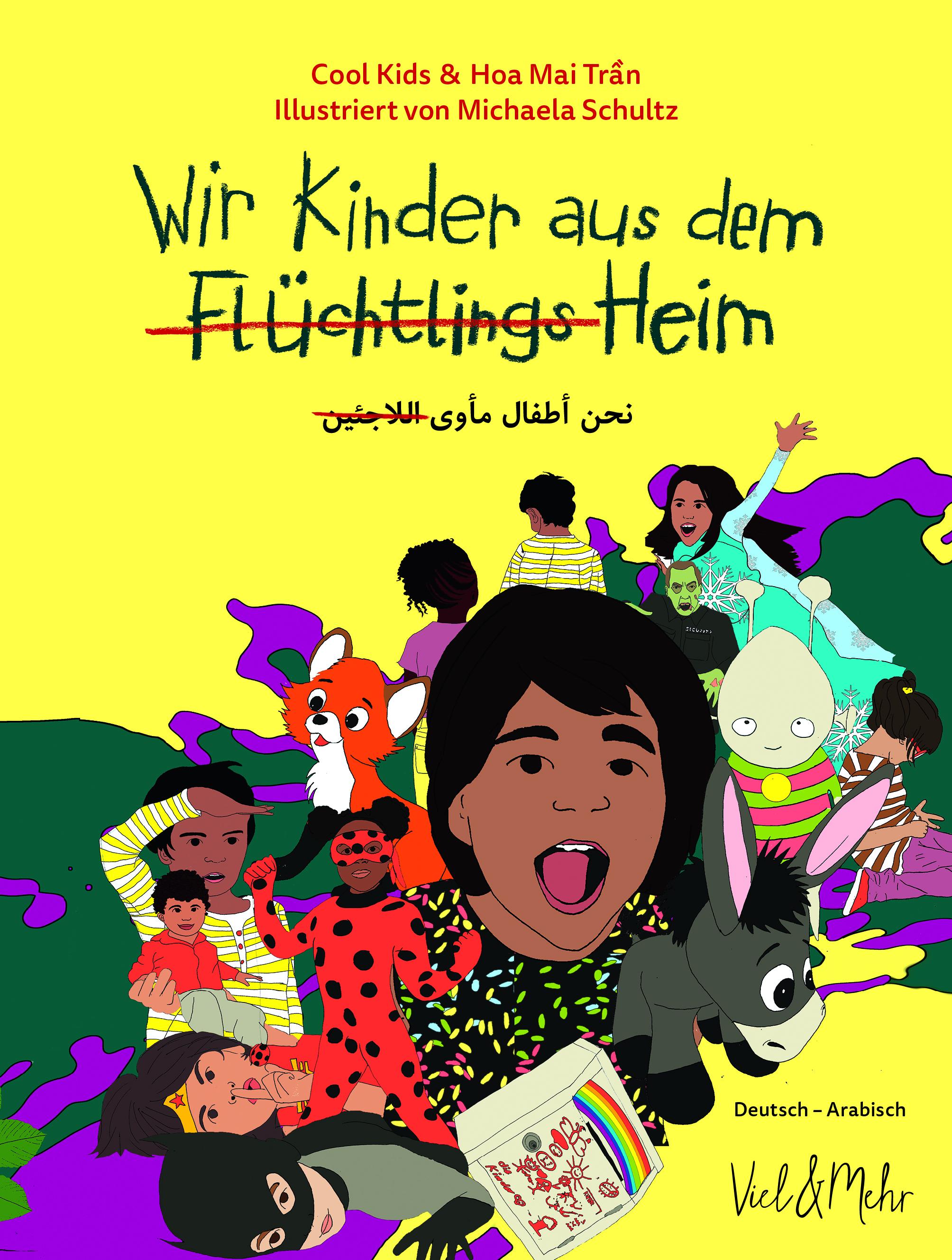 Vorderes Coverbild Wir Kinder aus dem (Flüchtlings)Heim. Deutsch - Arabisch