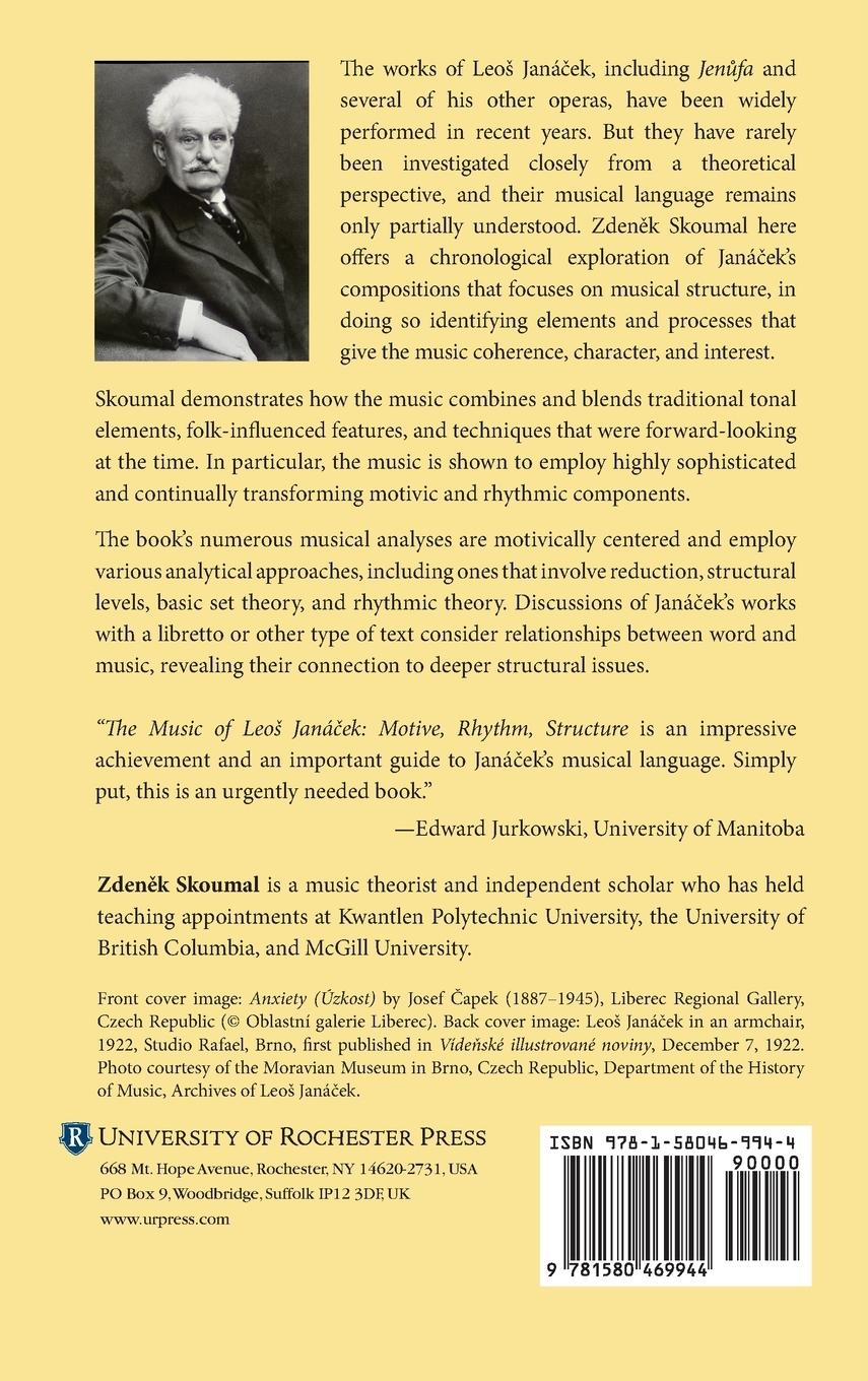 Rückseitencover Music of Leos Janácek