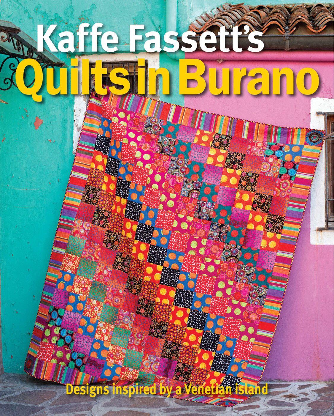 Vorderes Coverbild Kaffe Fassett's Quilts in Burano