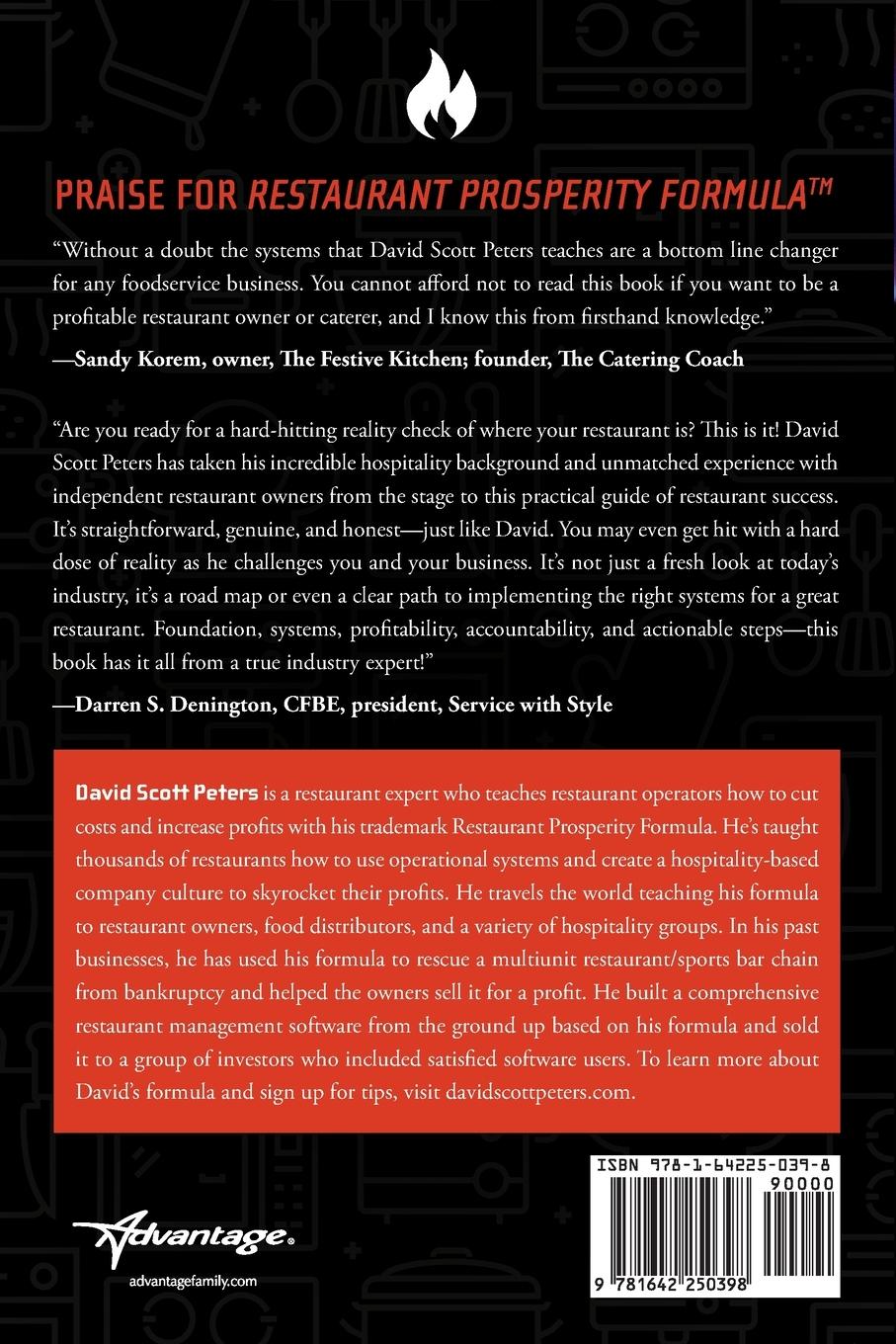 Rückseitencover Restaurant Prosperity Formula(TM)