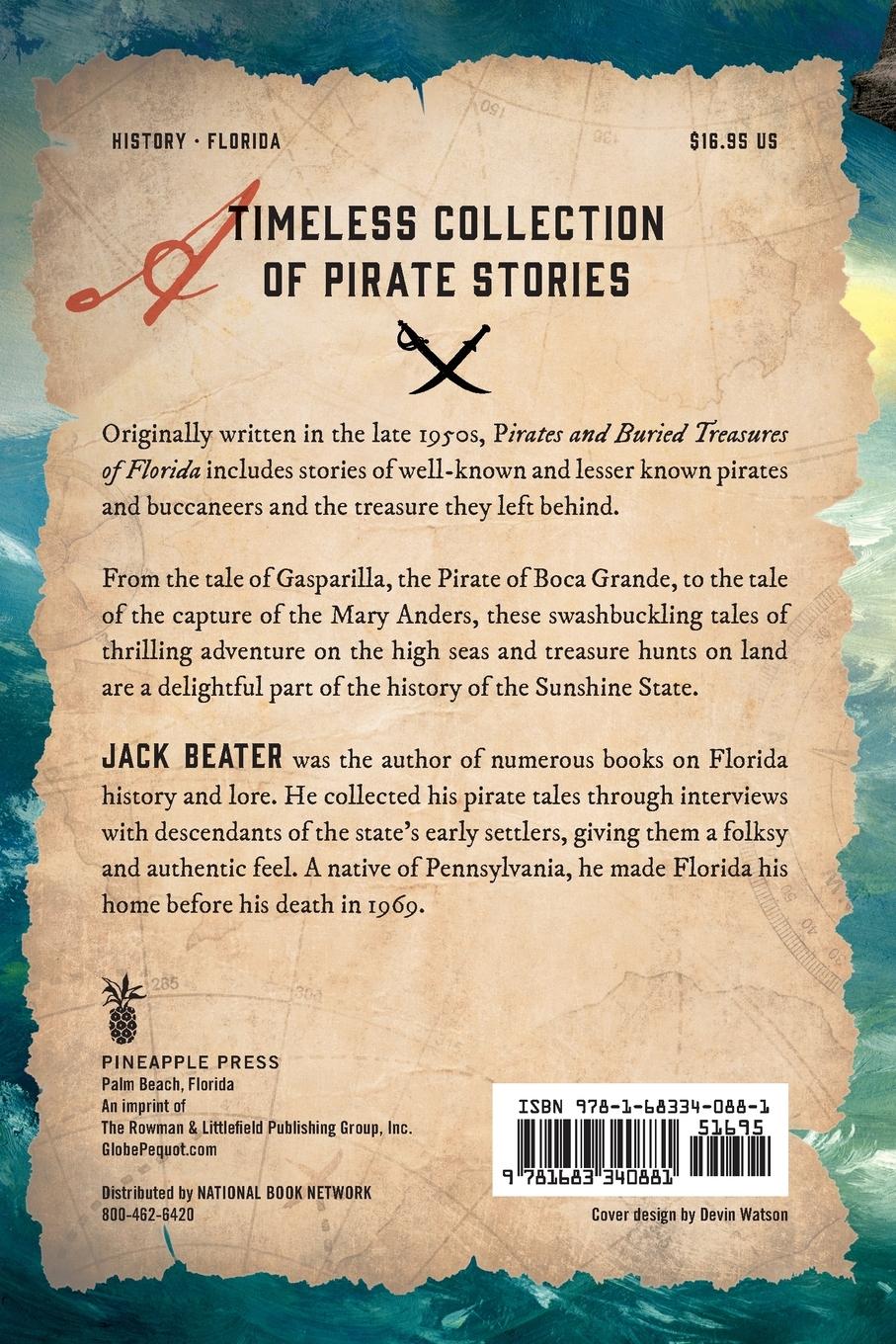 Rückseitencover Pirates and Buried Treasures of Florida
